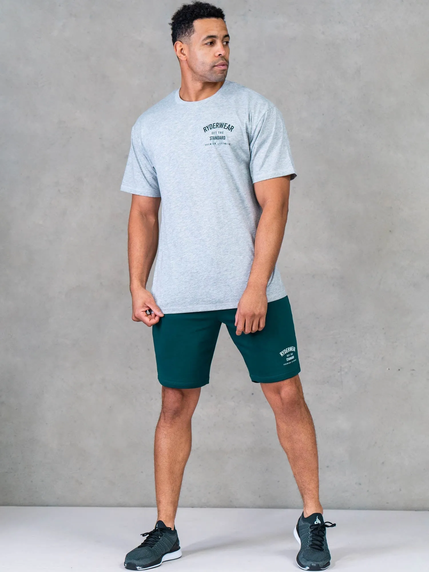 Legacy T-Shirt - Grey Marl cozy fit