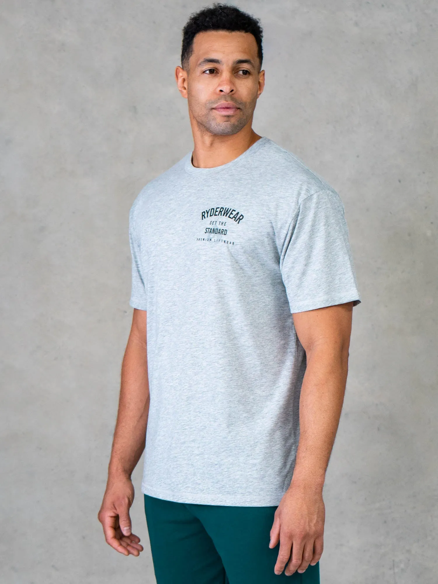 Legacy T-Shirt - Grey Marl casual vibe