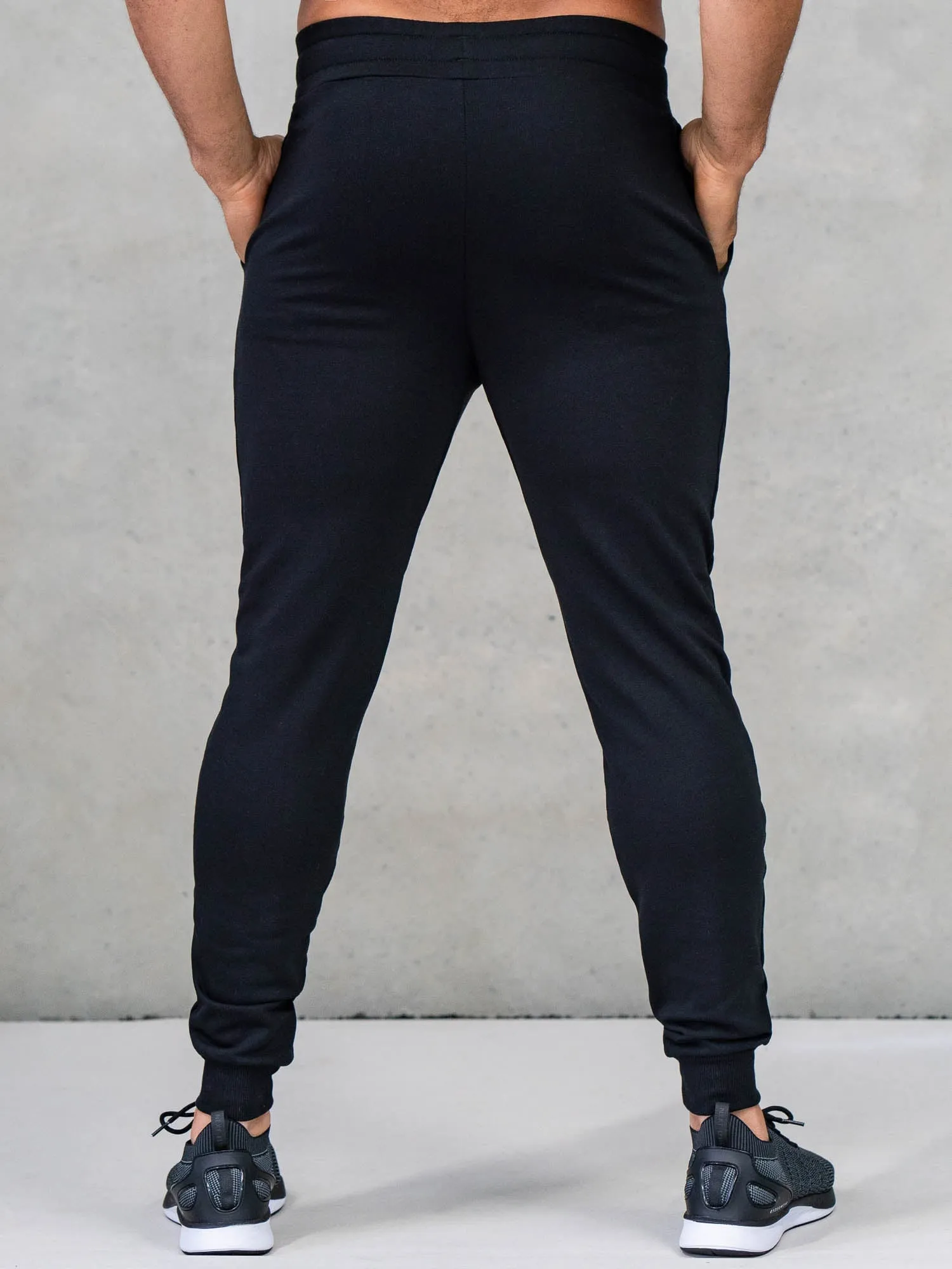 Legacy Track Pants - Black Sporty Look