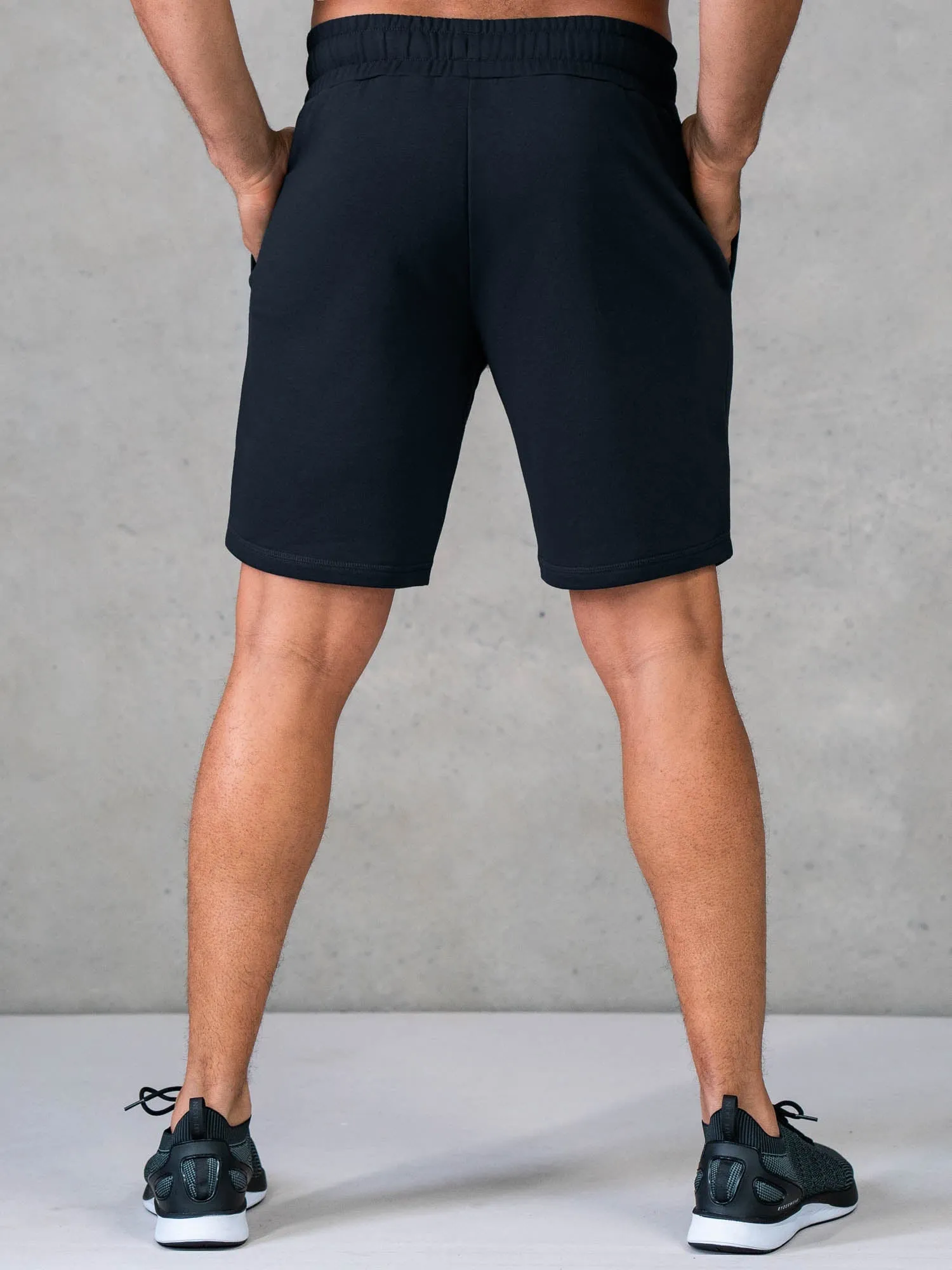 Legacy Track Shorts - Black flexible fit
