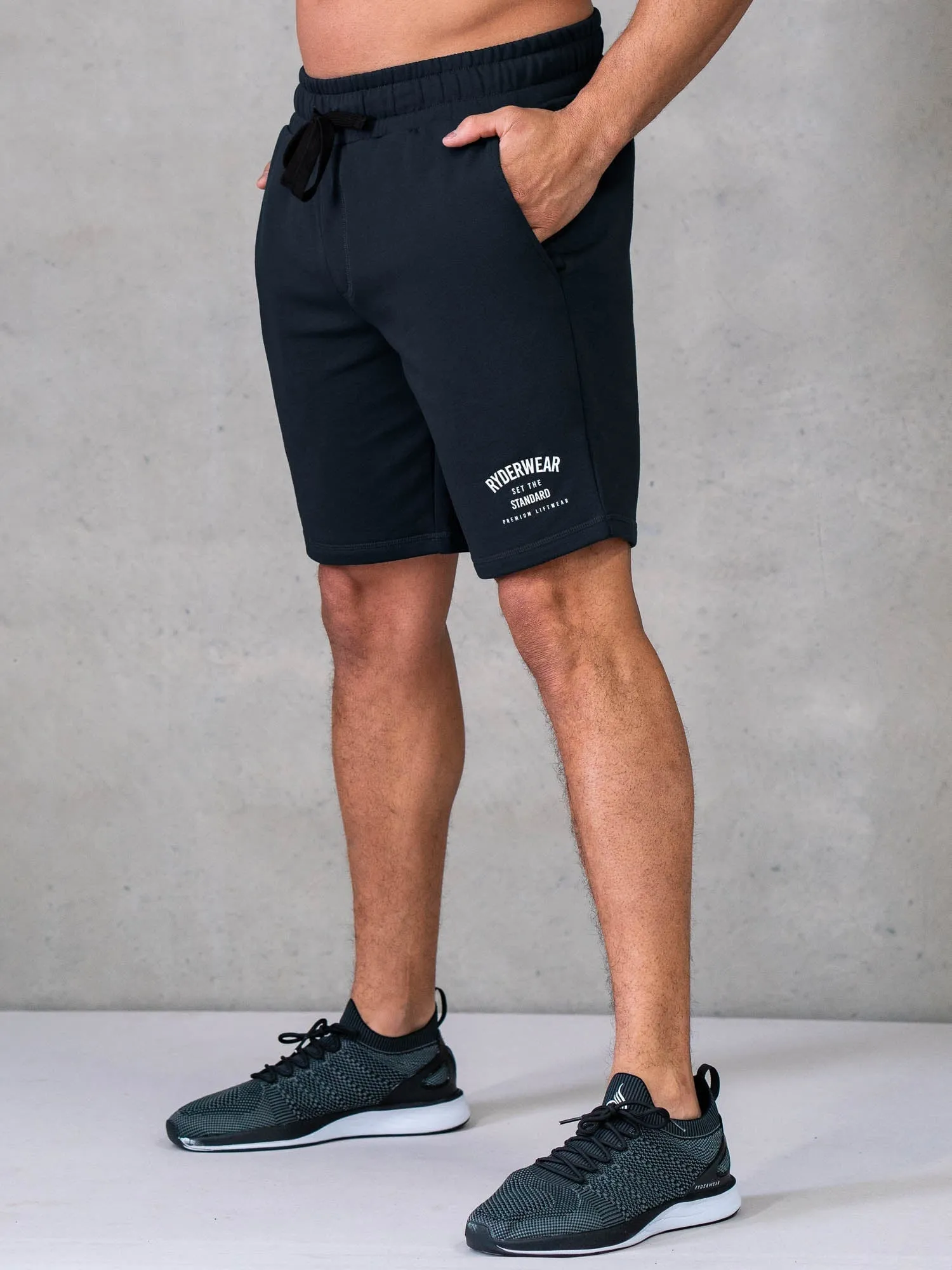 Legacy Track Shorts - Black skin comfort