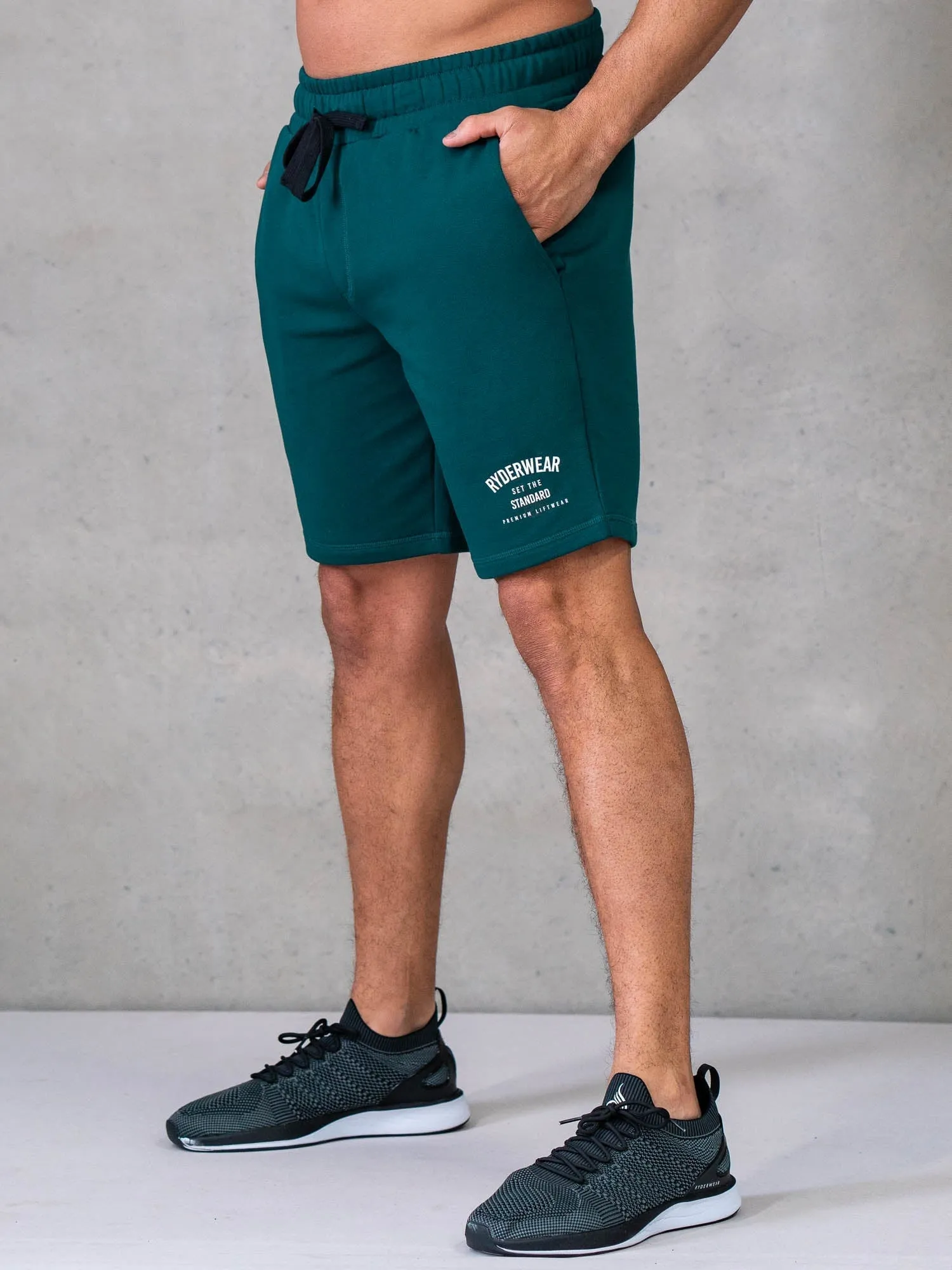 Legacy Track Shorts - Emerald spring fashion