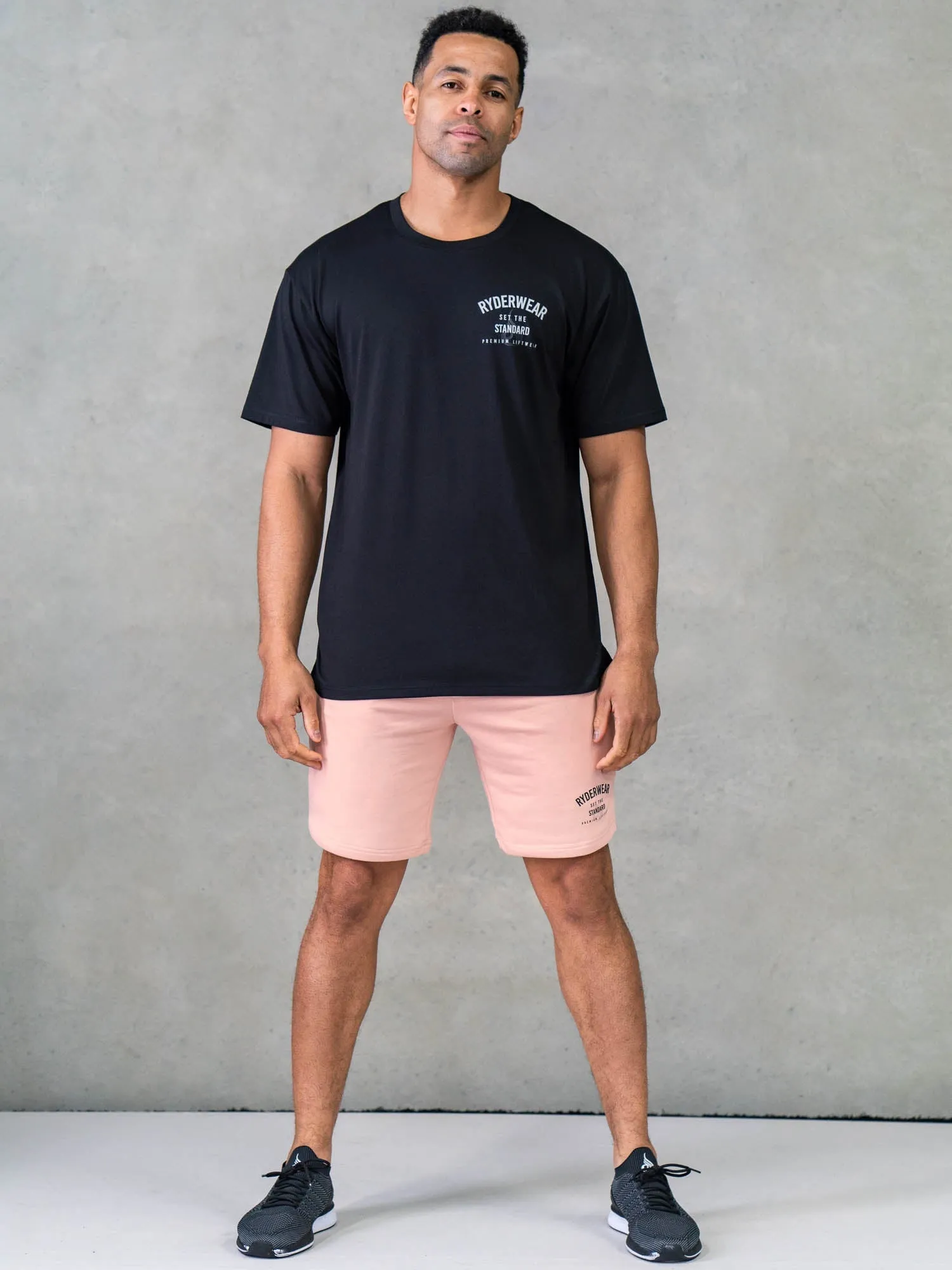 Legacy Track Shorts - Faded Pink unisex design