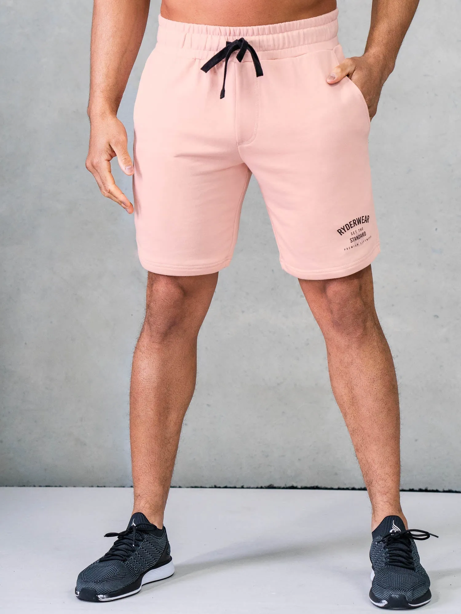 Legacy Track Shorts - Faded Pink gym essentials
