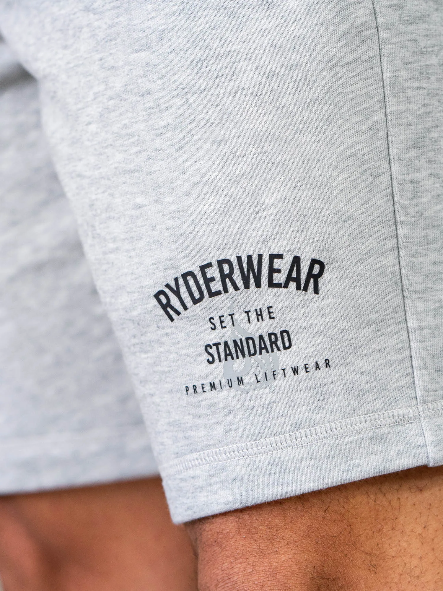 Legacy Track Shorts - Grey Marl casual comfort