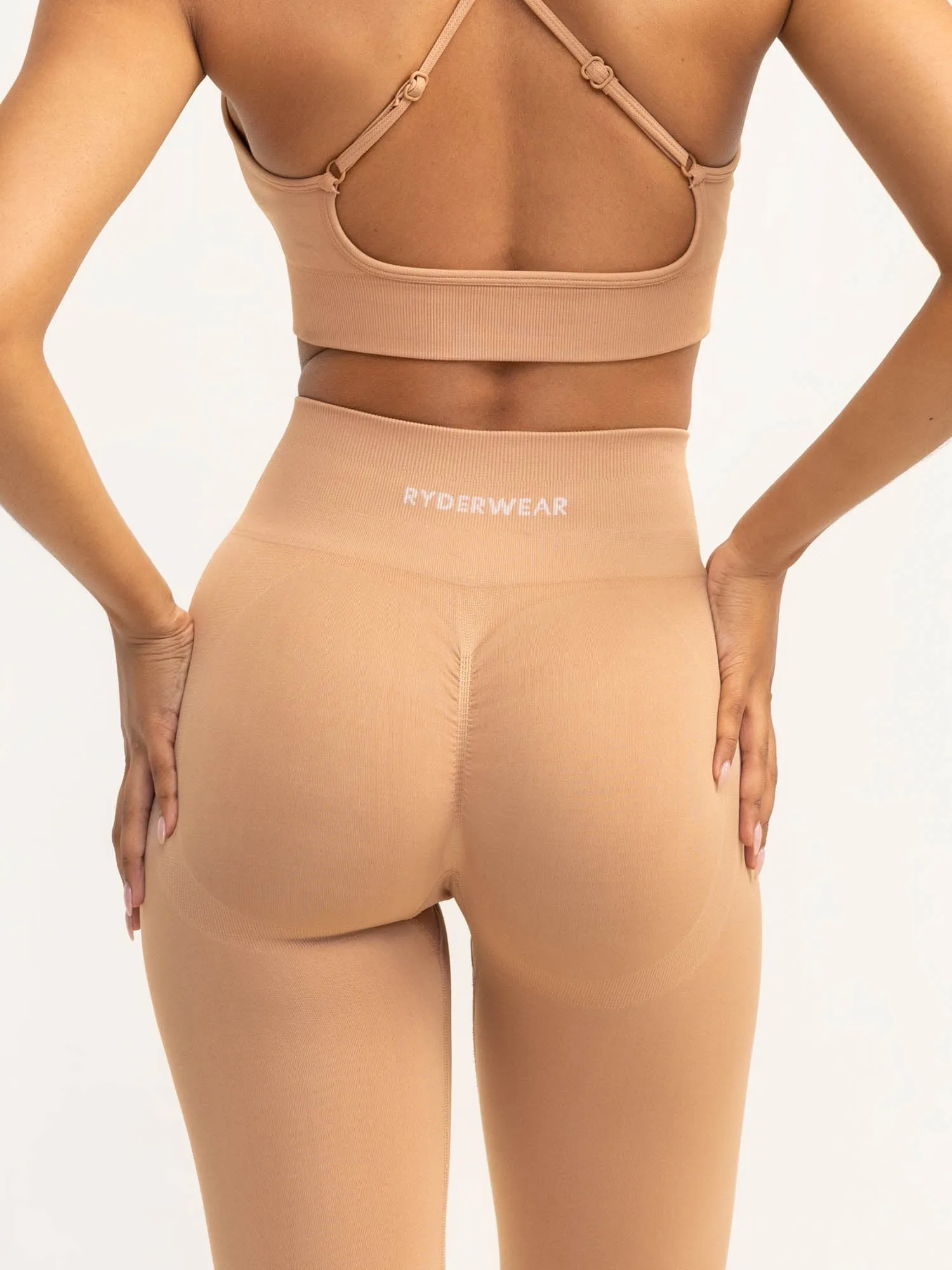 Lift 2.0 BBL Seamless Leggings - Tan Layer-friendly