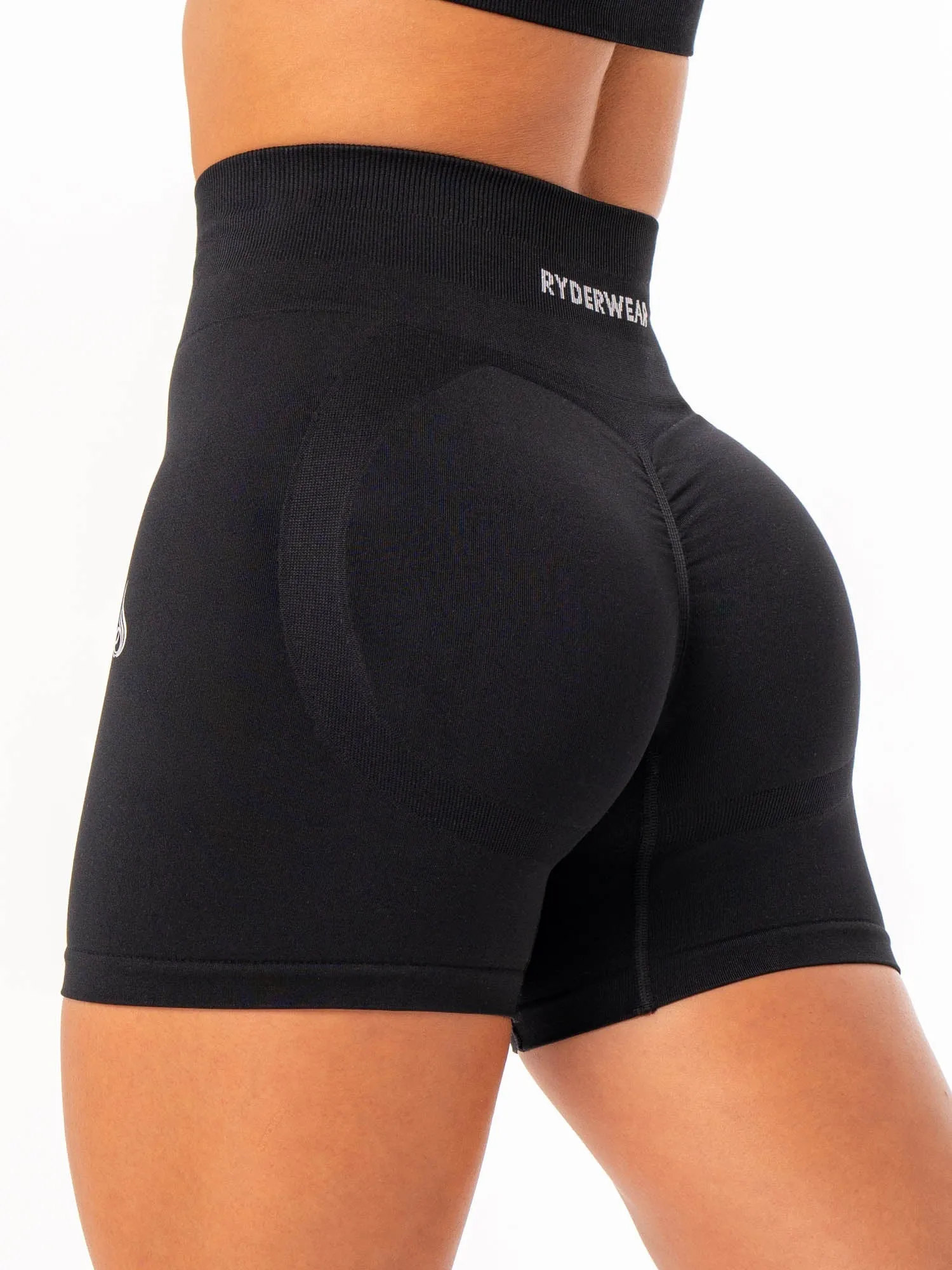 Lift 2.0 BBL Seamless Shorts - Black workout wear