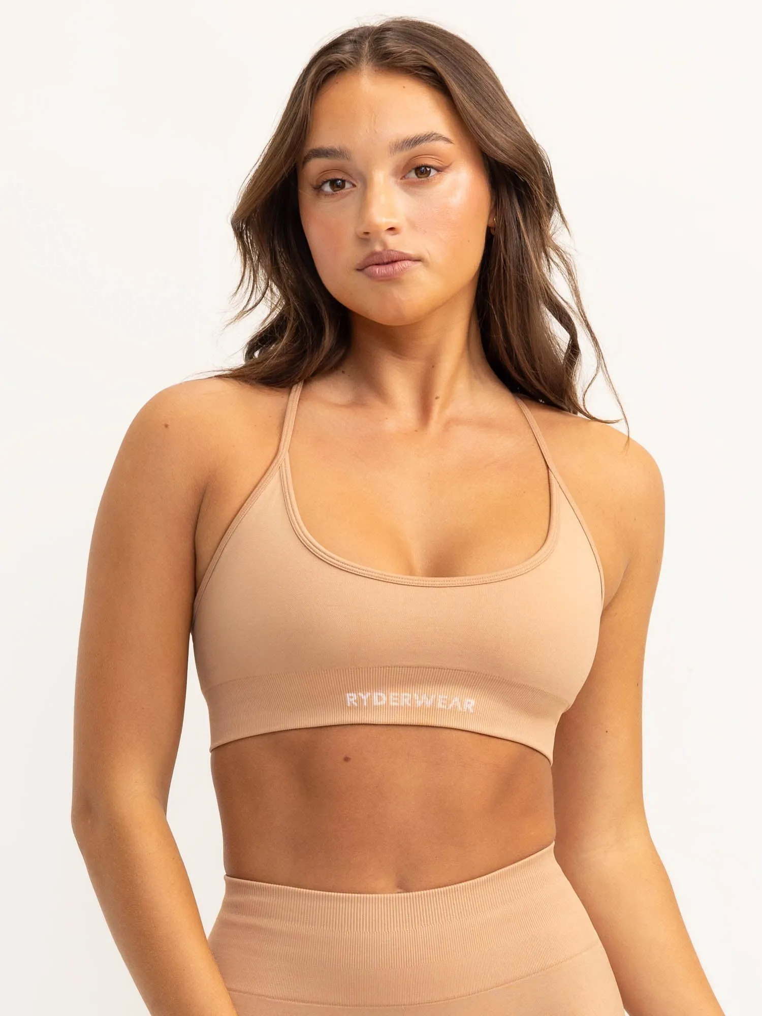 Lift 2.0 Seamless Sports Bra - Tan Last Wear