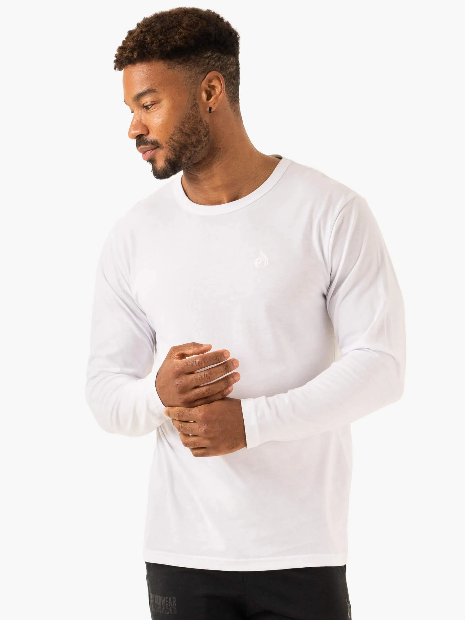 Lift Long Sleeve T-Shirt - White fresh style