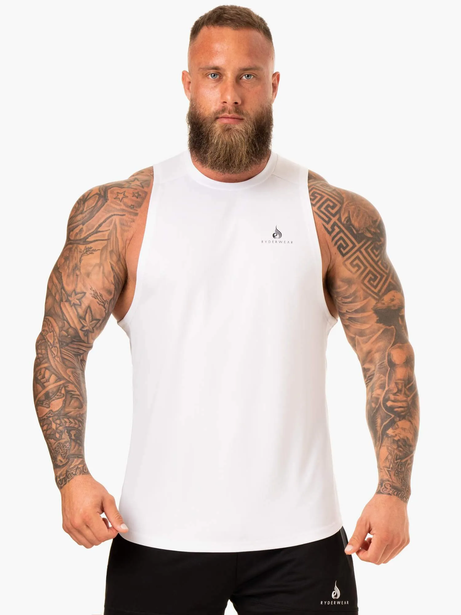 Lift Mesh Baller Tank - White trendy mix