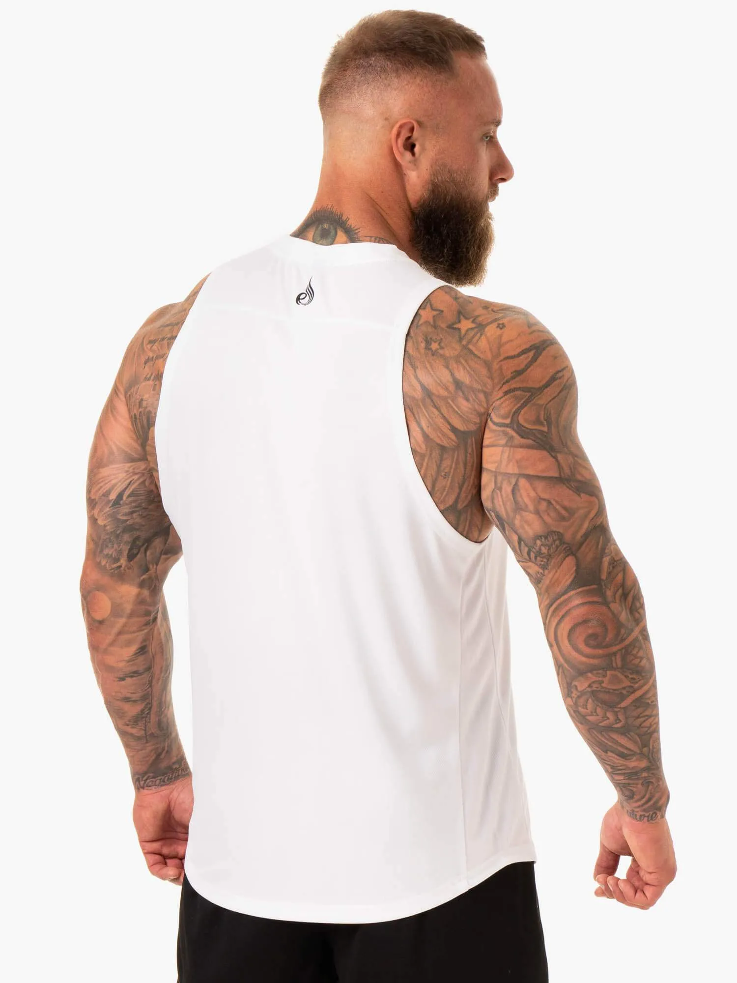 Lift Mesh Baller Tank - White sport style