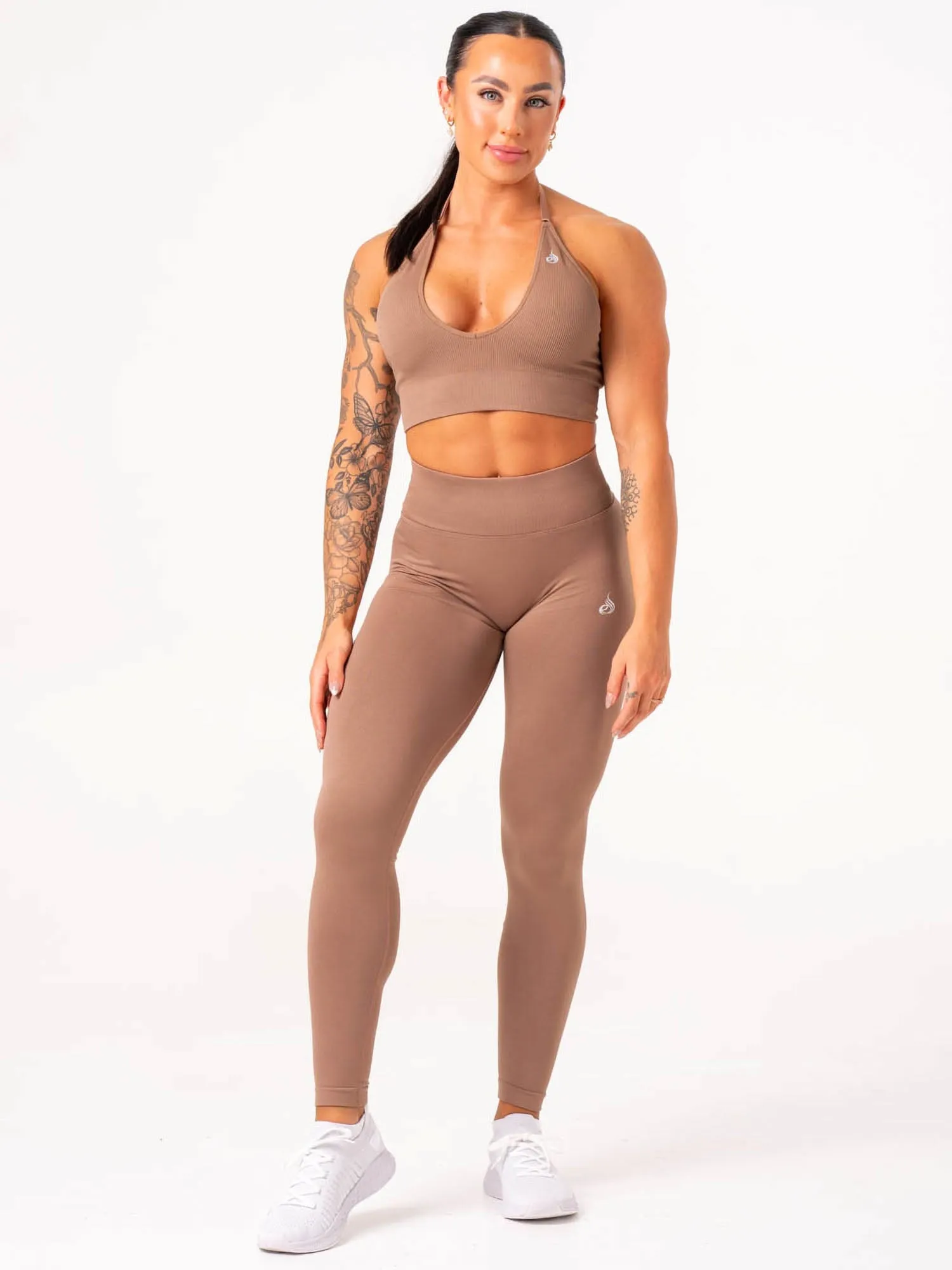 Lift Scrunch Leggings - Almond urban runner
