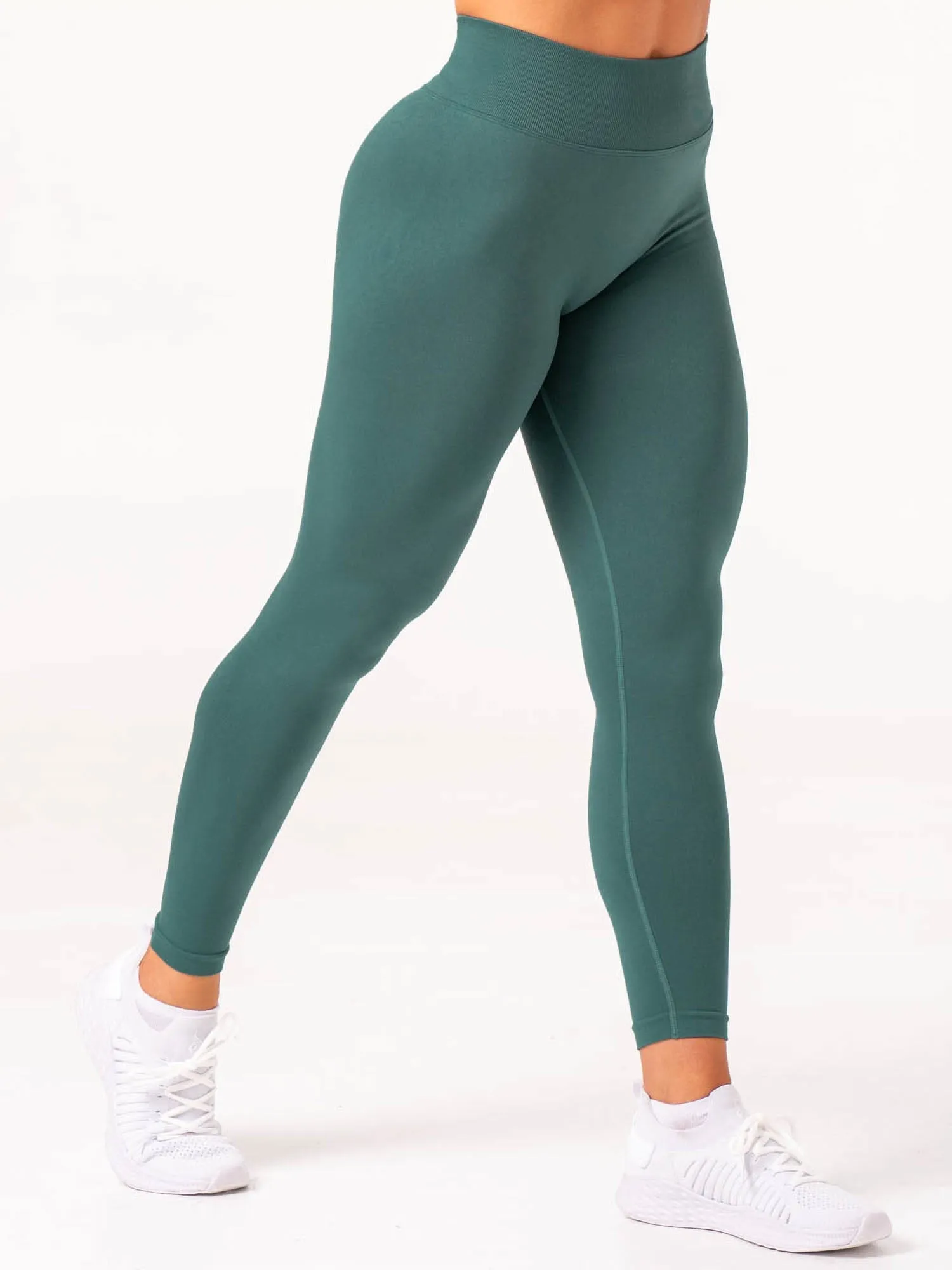Lift Scrunch Leggings - Petrol light casual