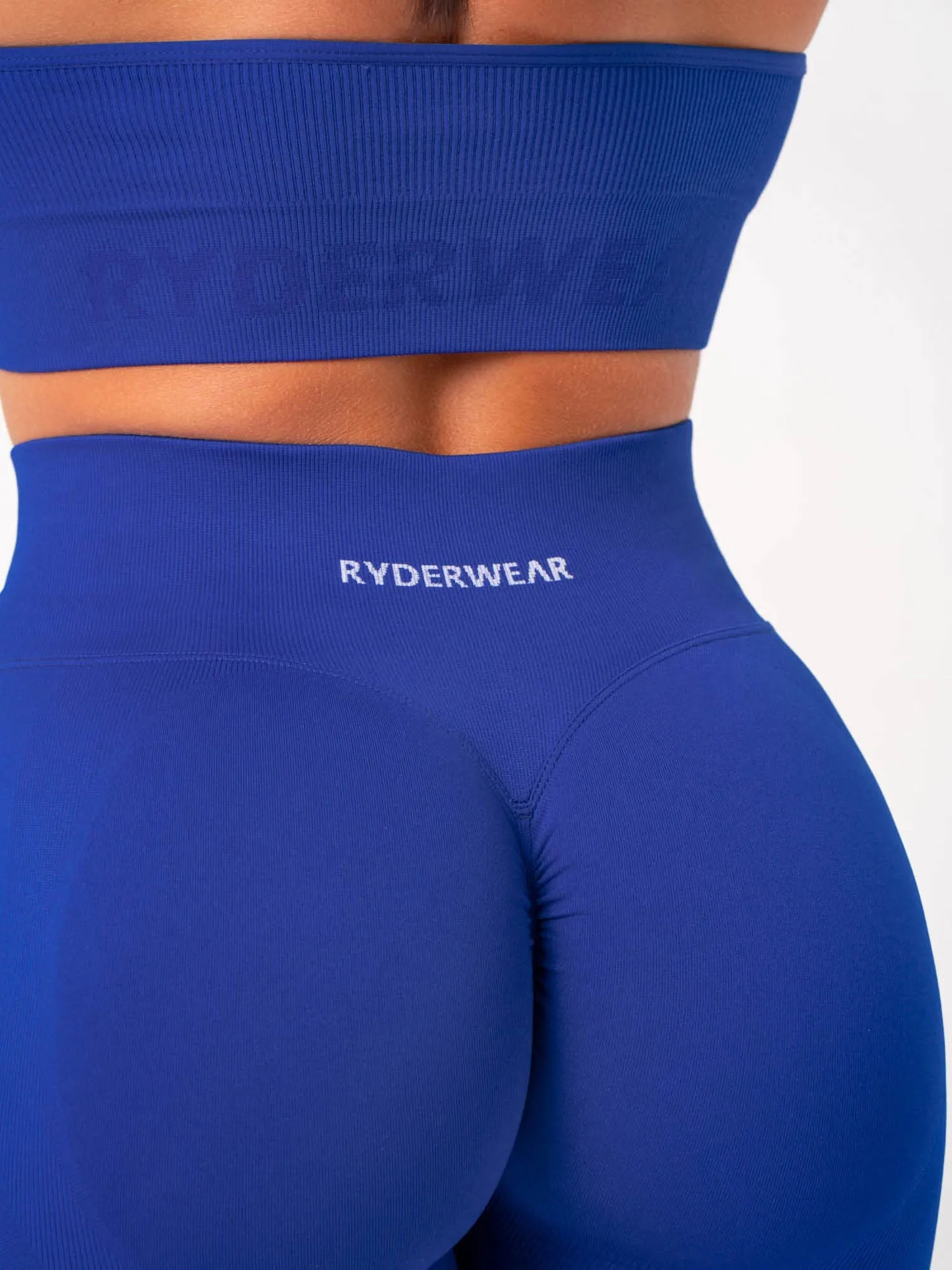 Lift Scrunch Shorts - Cobalt functional clothing