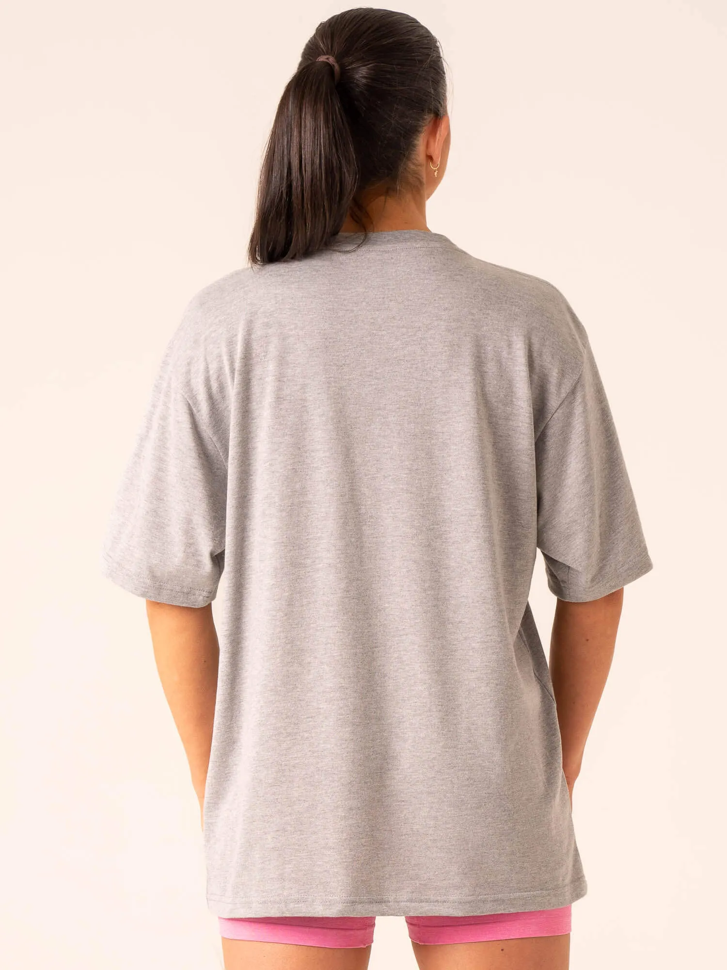 Lifting Club T-Shirt - Grey Marl clean comfort