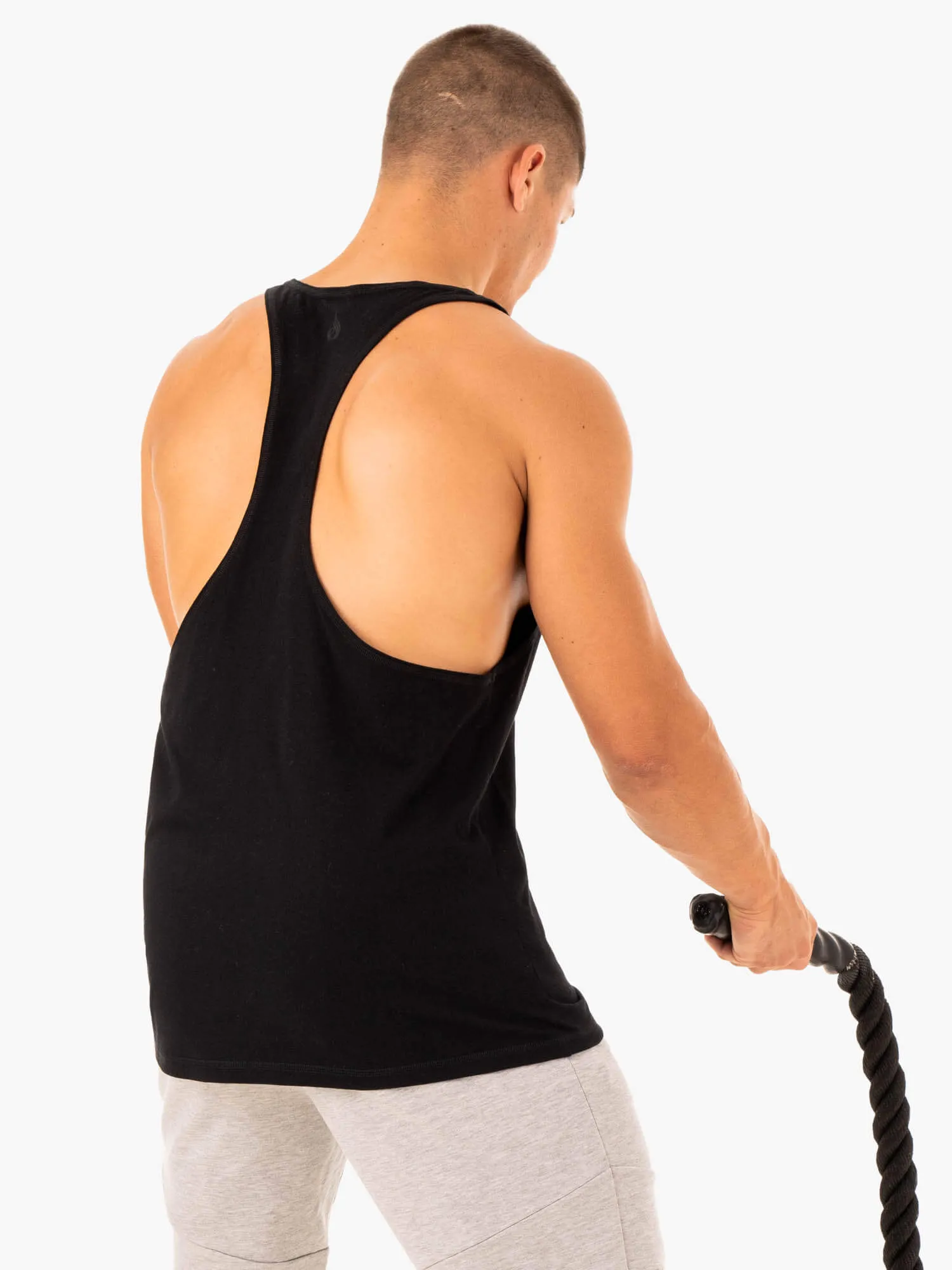 Limitless Stringer T-Back - Black trendy fashion