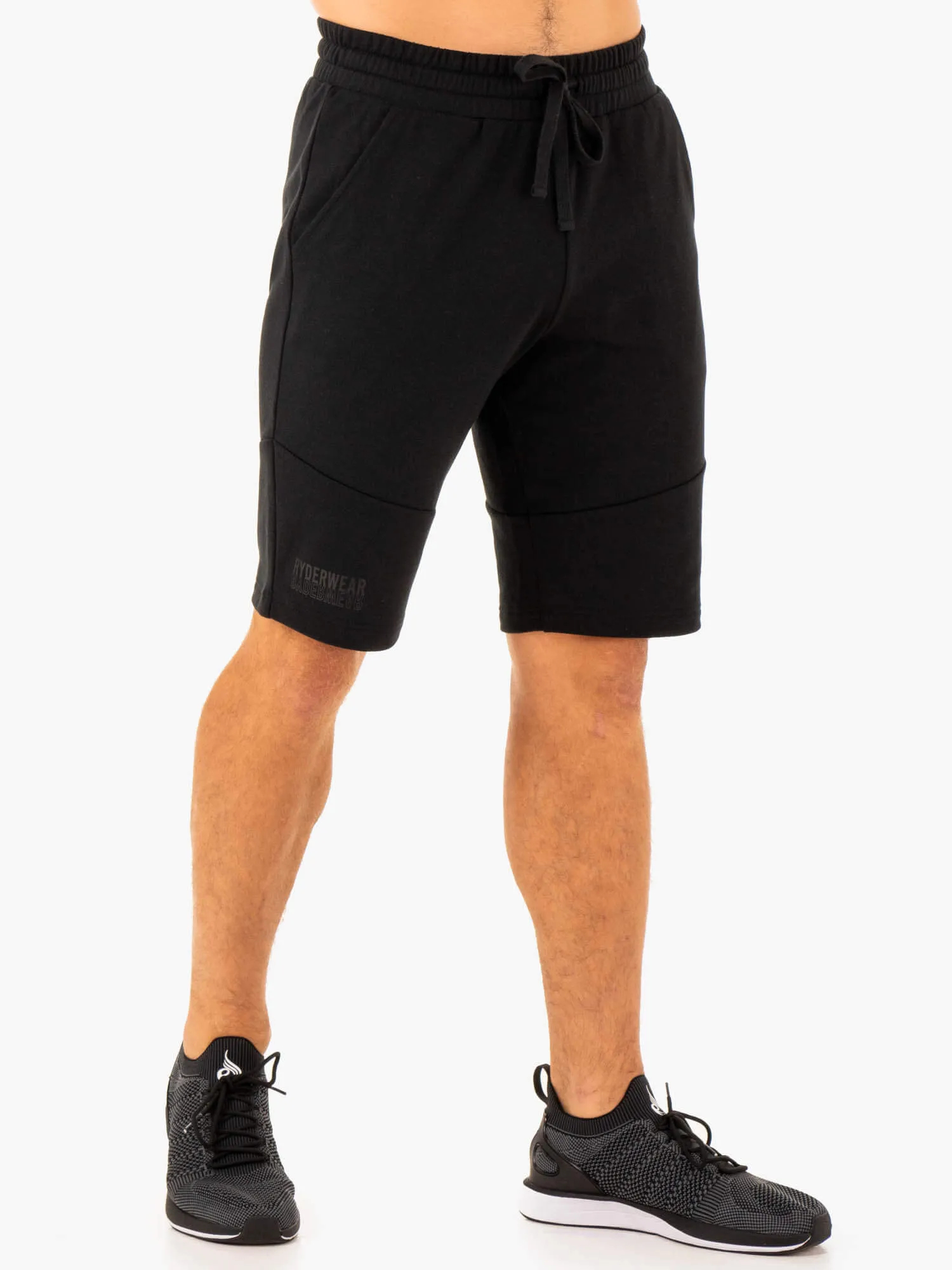 Limitless Track Short - Black sweat proof