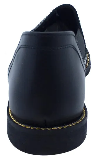 Luccini Girl's Slip-On Black Fashion Booties with Gold Trim social mode