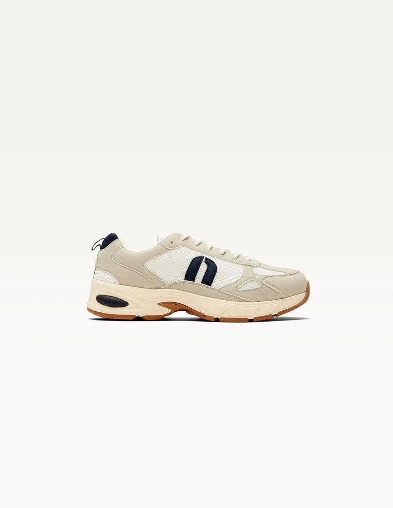 Max Sneaker in Light Grey Navy from Odaje Style Combo