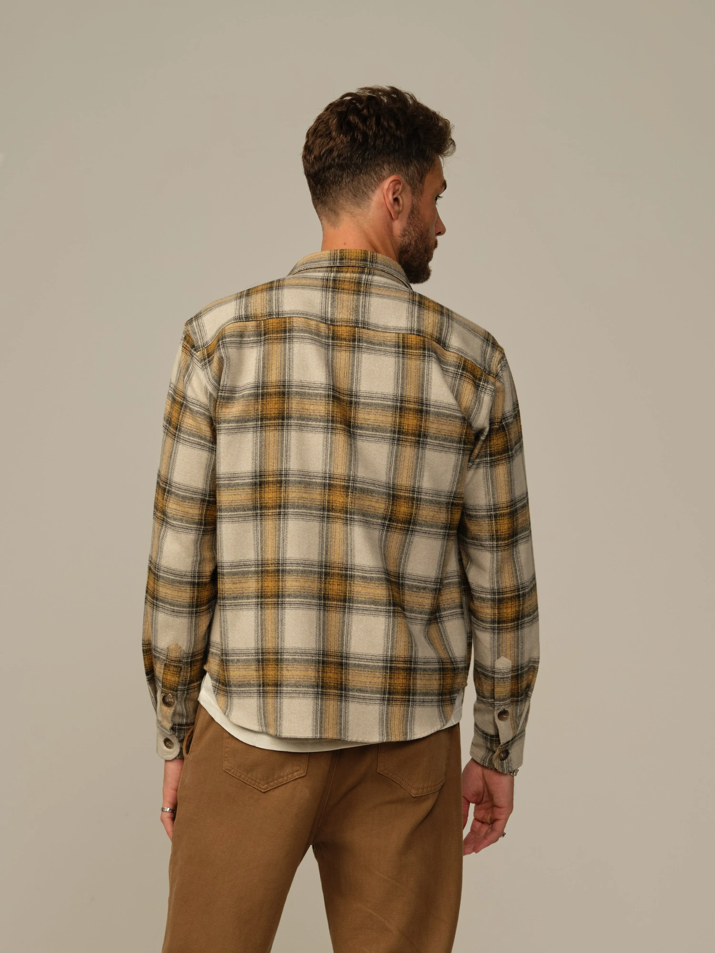 Men's Accord Japanese Cotton Flannel Shirt - Final Sale Suitable scenes
