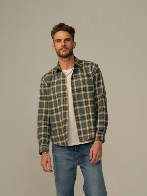 Men's Accord Japanese Cotton Flannel Shirt - Final Sale Easy wear