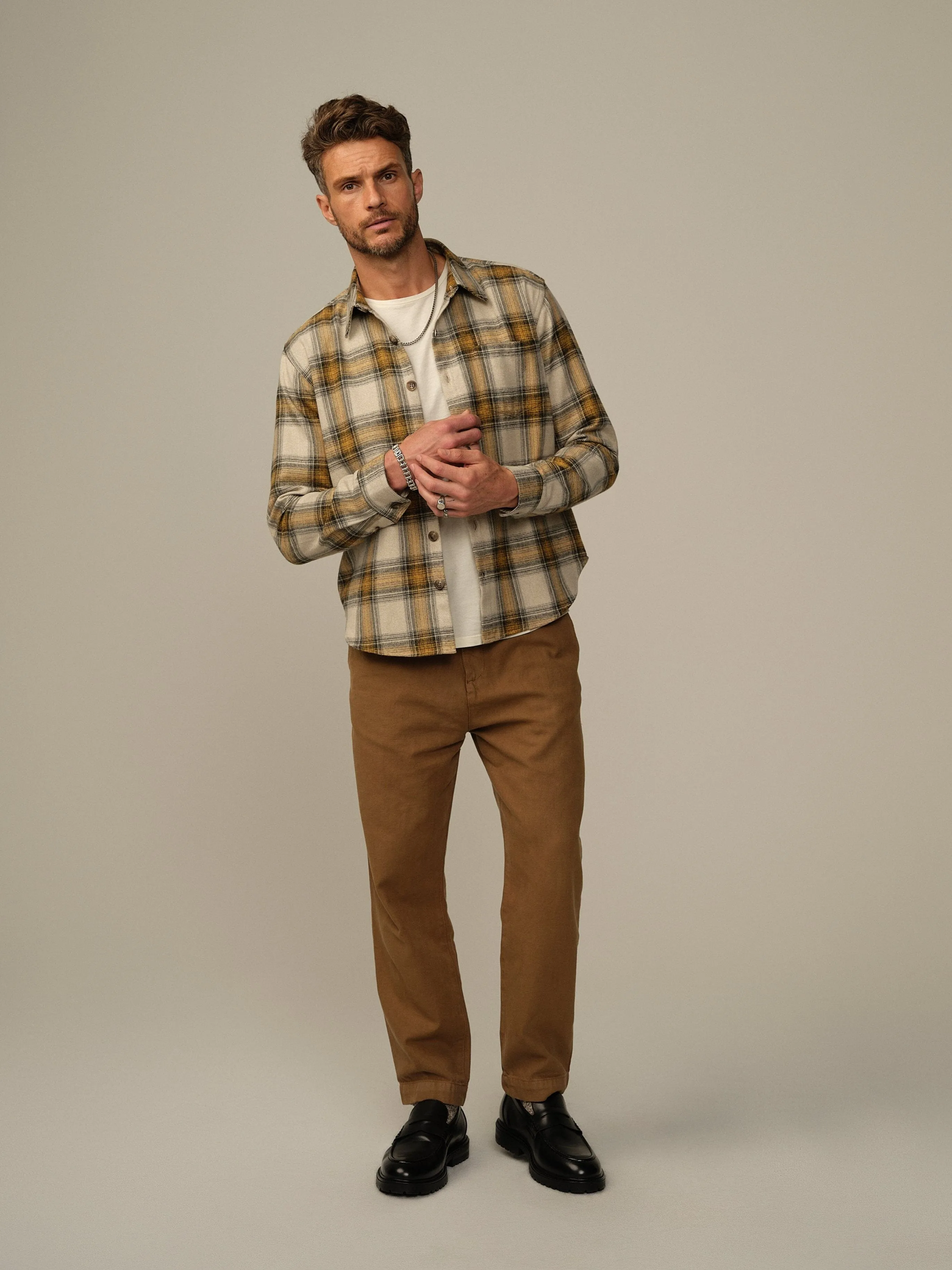Men's Accord Japanese Cotton Flannel Shirt - Final Sale Cultural heritage