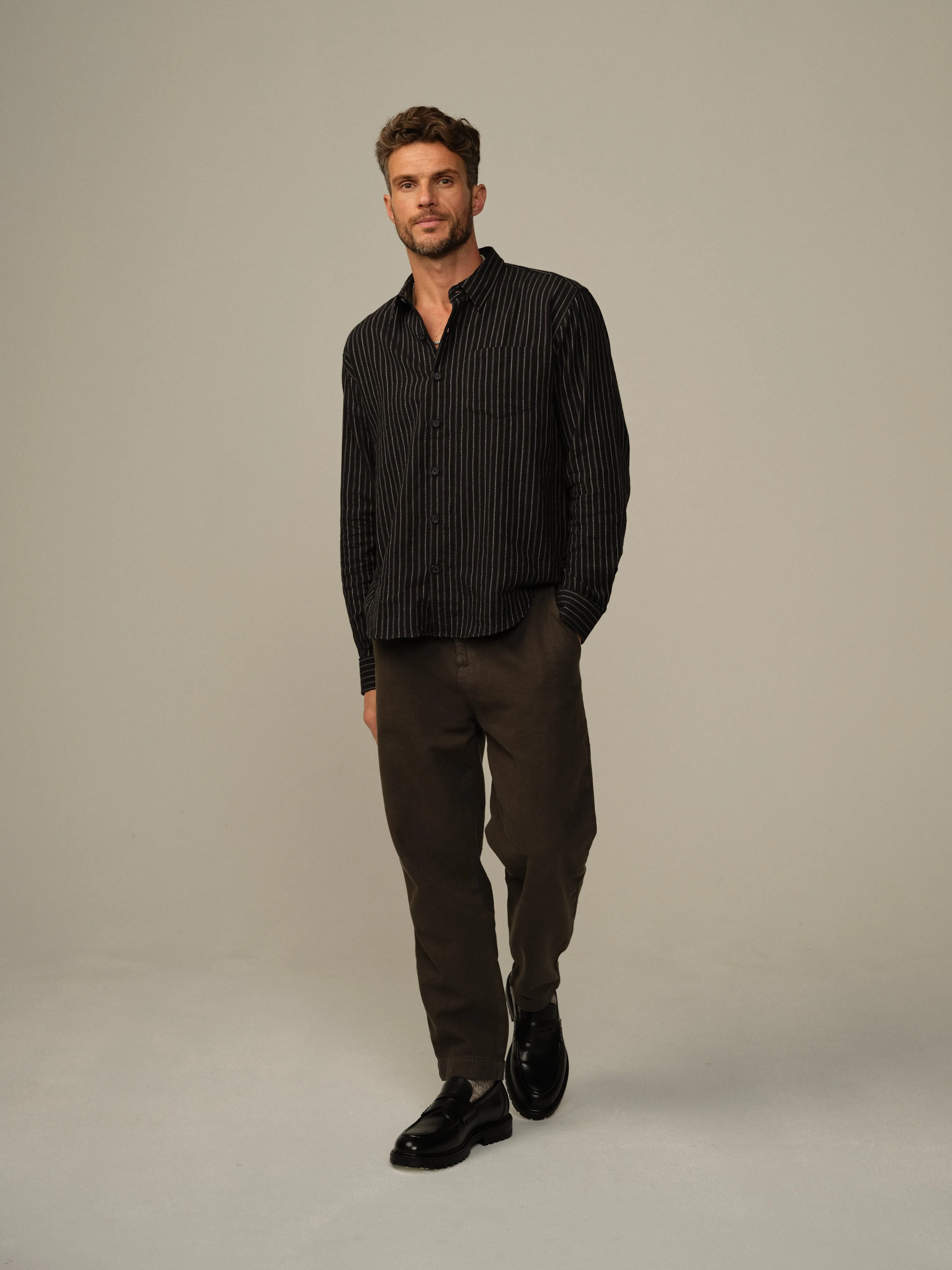Men's Accord Japanese Organic Cotton Shirt Trend must