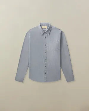 Men's Accord Organic Cotton Chambray Pocket Shirt Business wear