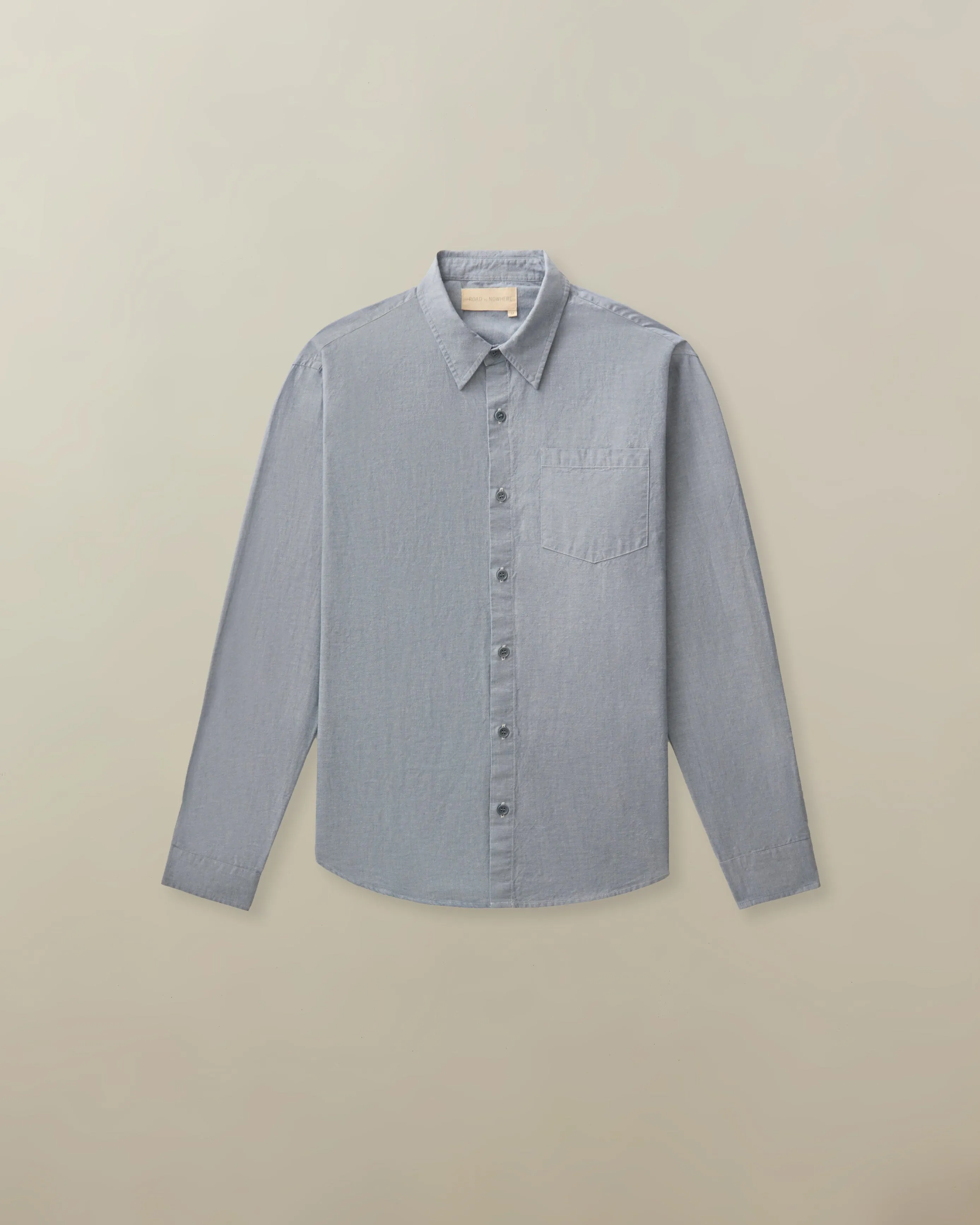 Men's Accord Organic Cotton Chambray Pocket Shirt Business wear