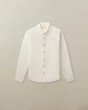 Men's Accord Shirt in Garment Dyed Linen Outdoor adventure