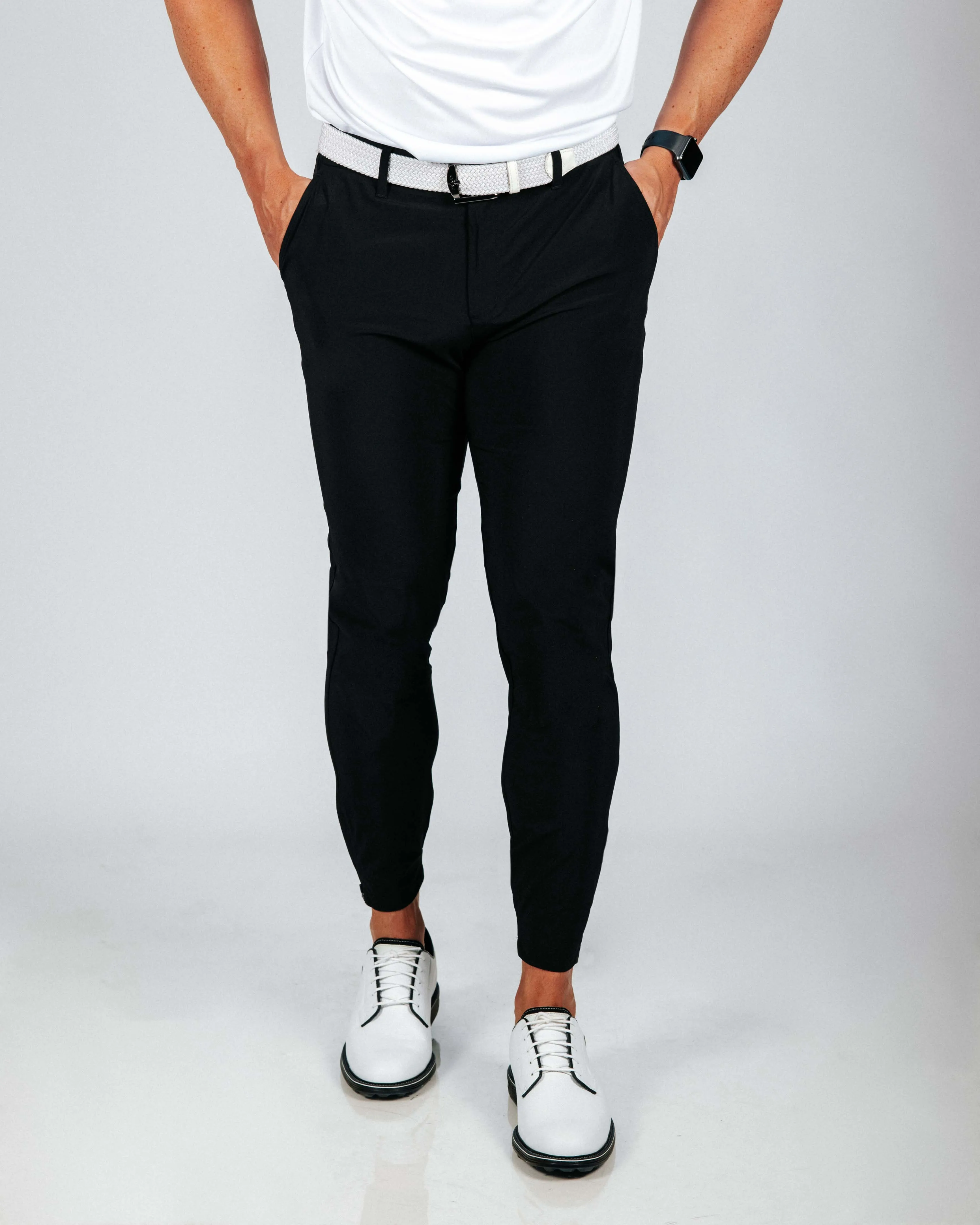 Men's Black Golf Jogger hiking pants