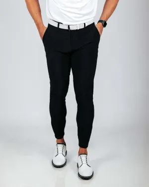 Men's Black Golf Jogger hiking pants
