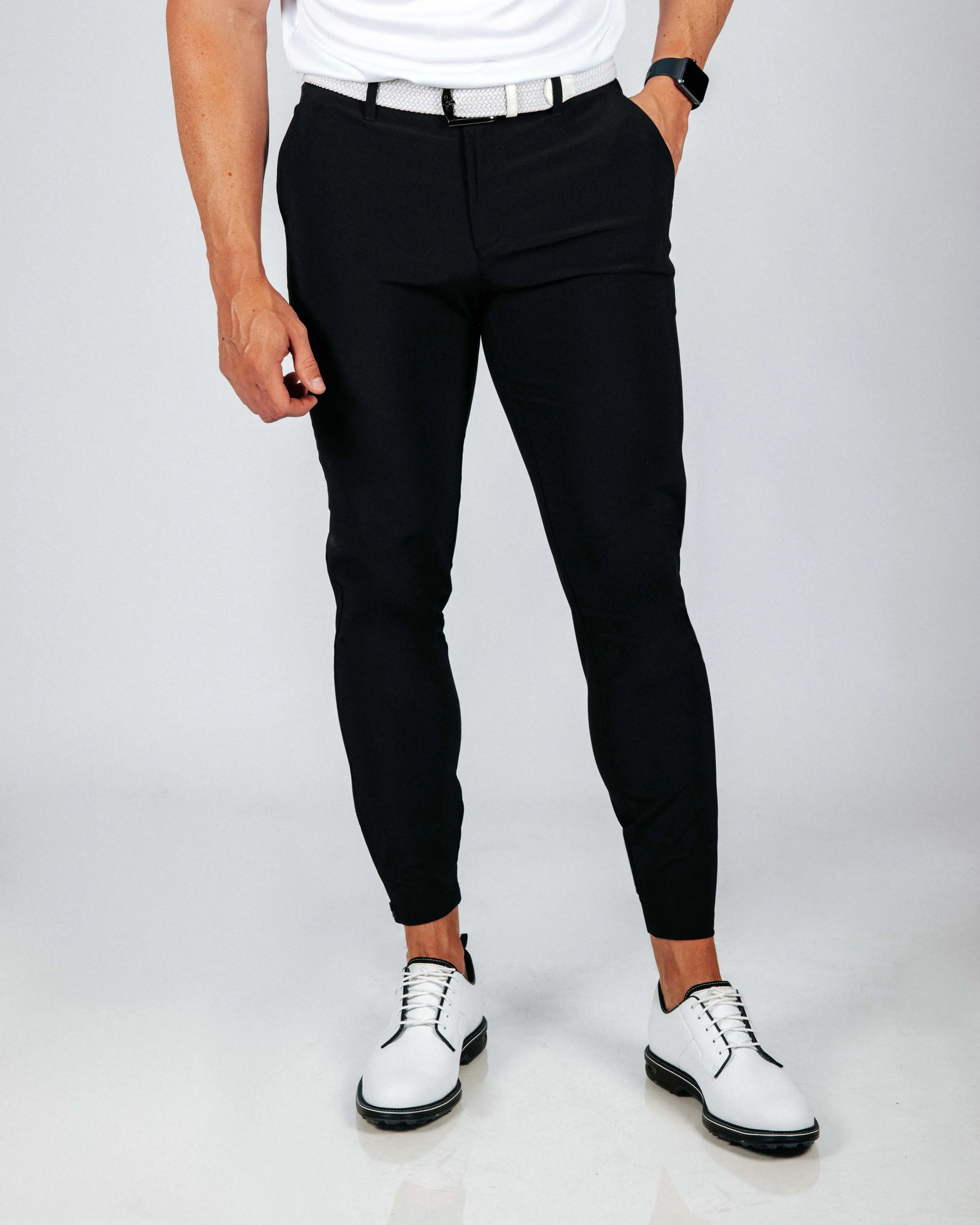 Men's Black Golf Jogger fitness gear