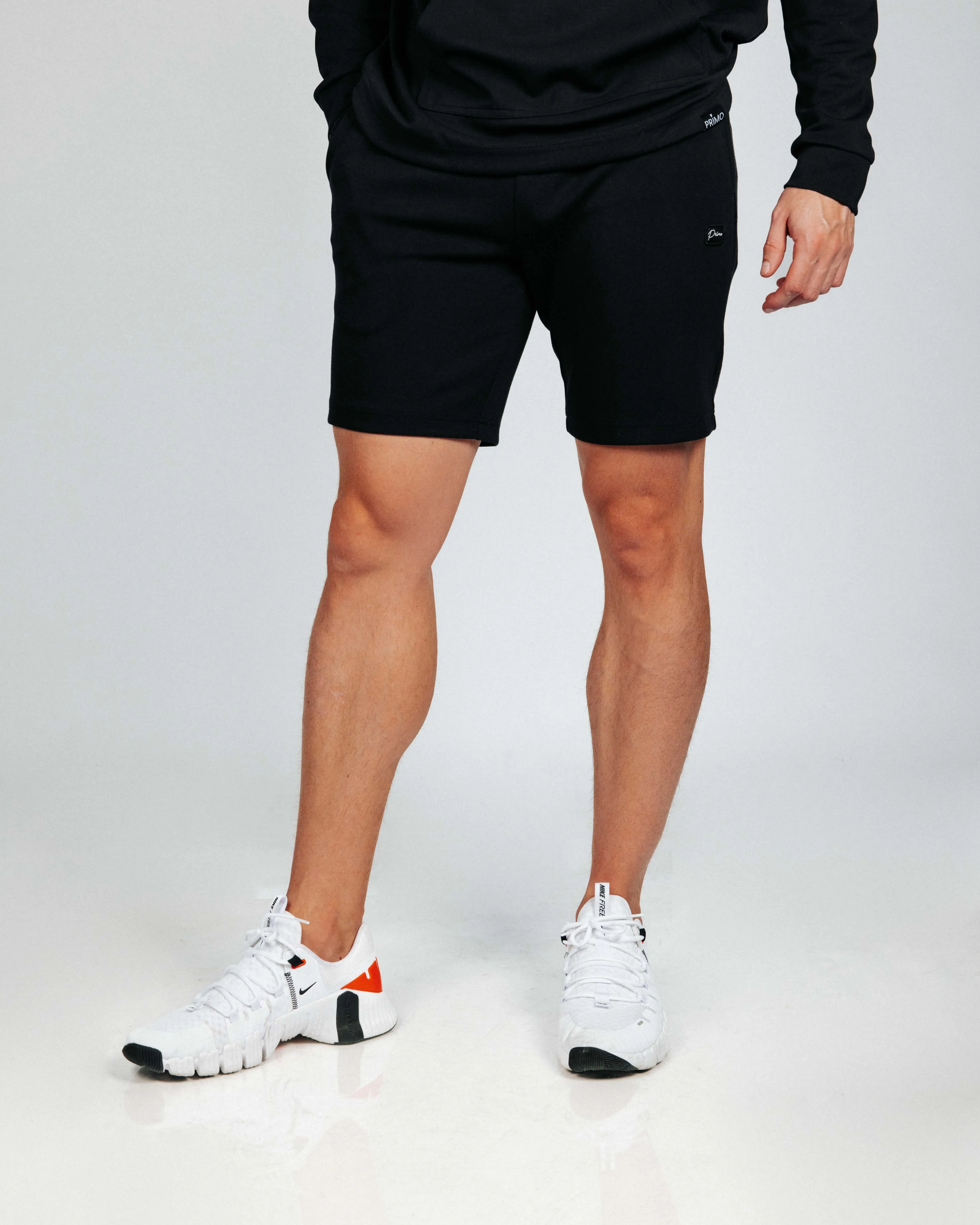 Men's Black Recovery Shorts easy going