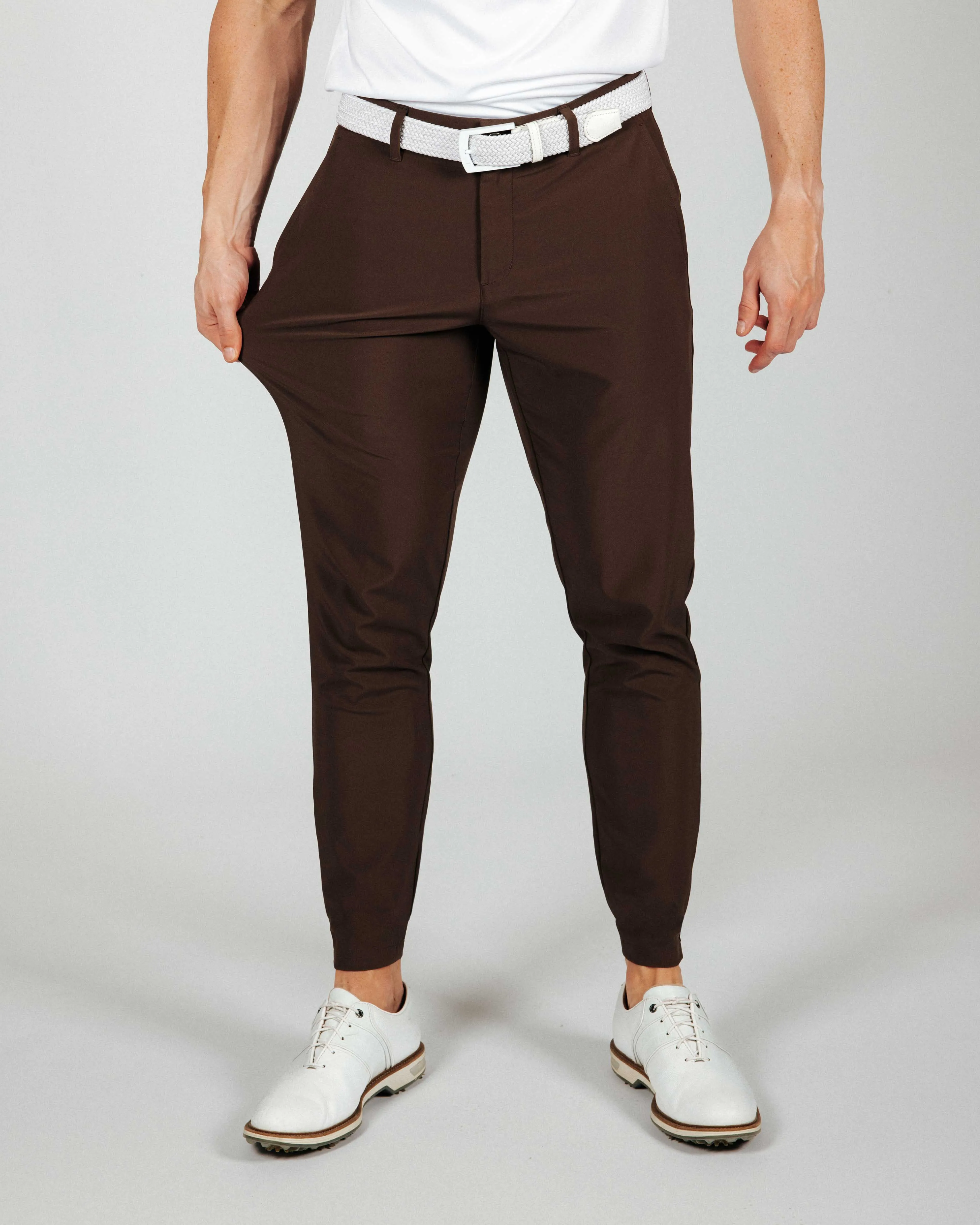 Men's Brown Golf Jogger bike rides
