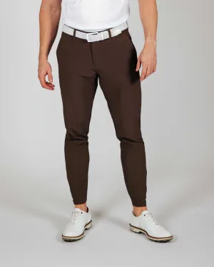 Men's Brown Golf Jogger yoga friendly