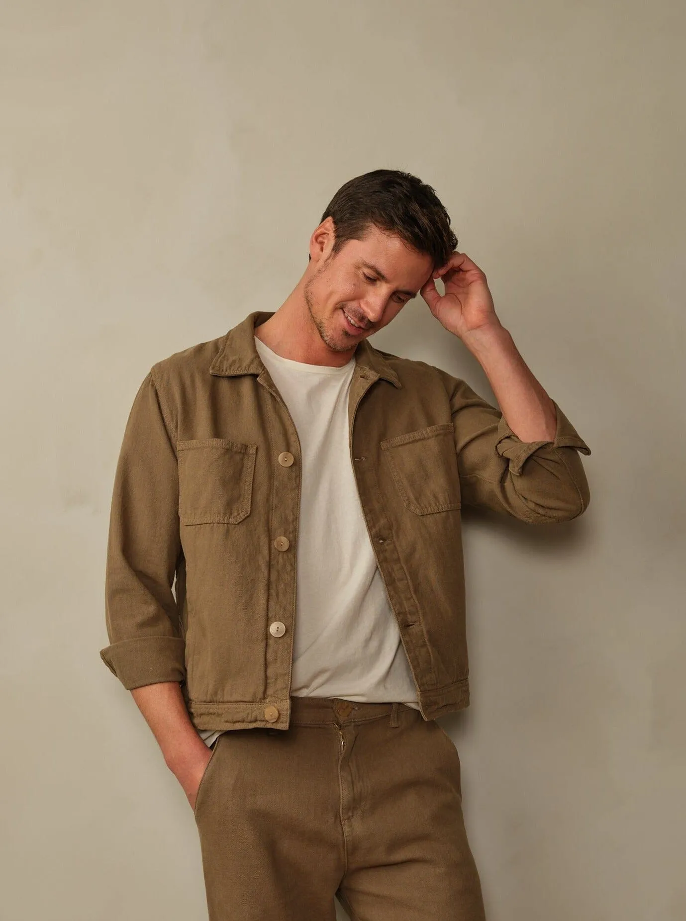 Men's Cody Recycled Cotton Jacket - Final Sale travel gear