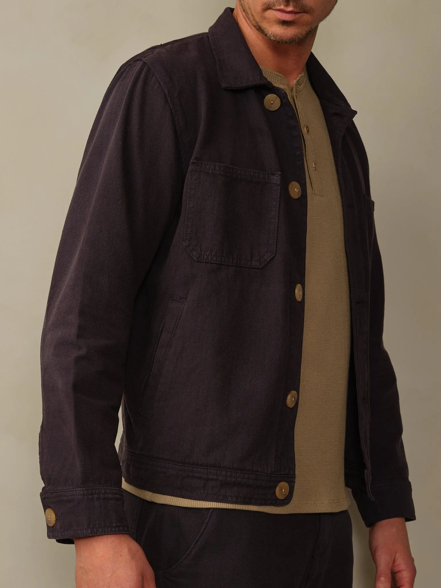 Men's Cody Recycled Cotton Jacket - Final Sale sporty vibe
