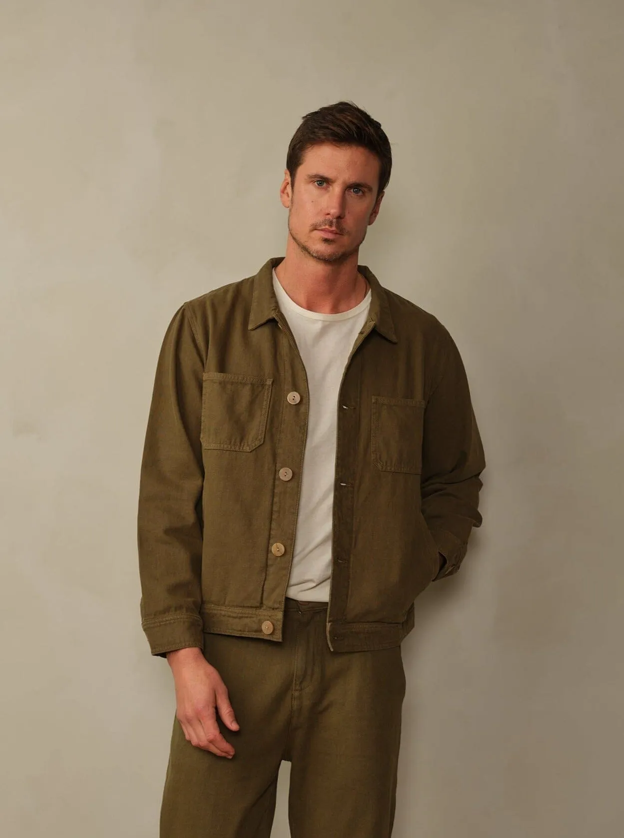 Men's Cody Recycled Cotton Jacket - Final Sale smart design
