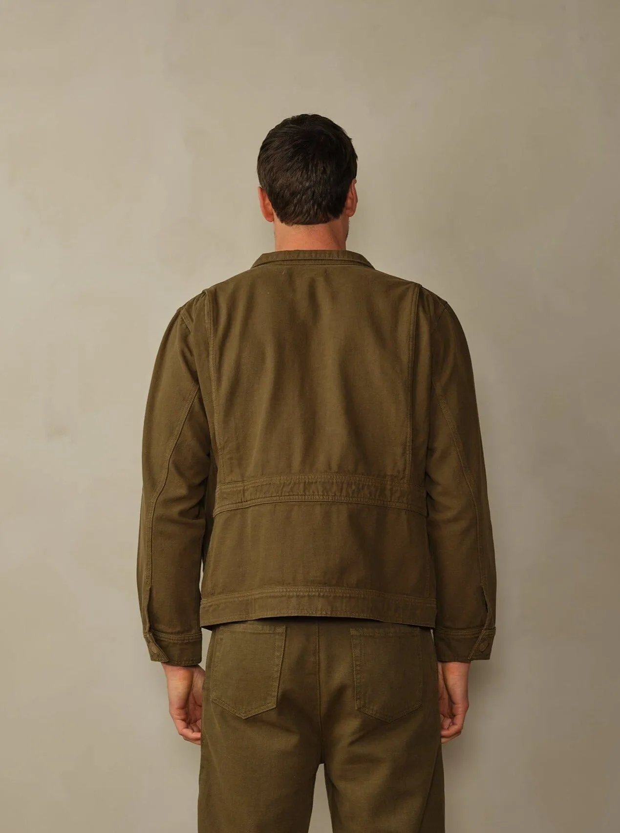 Men's Cody Recycled Cotton Jacket - Final Sale flexible fabric