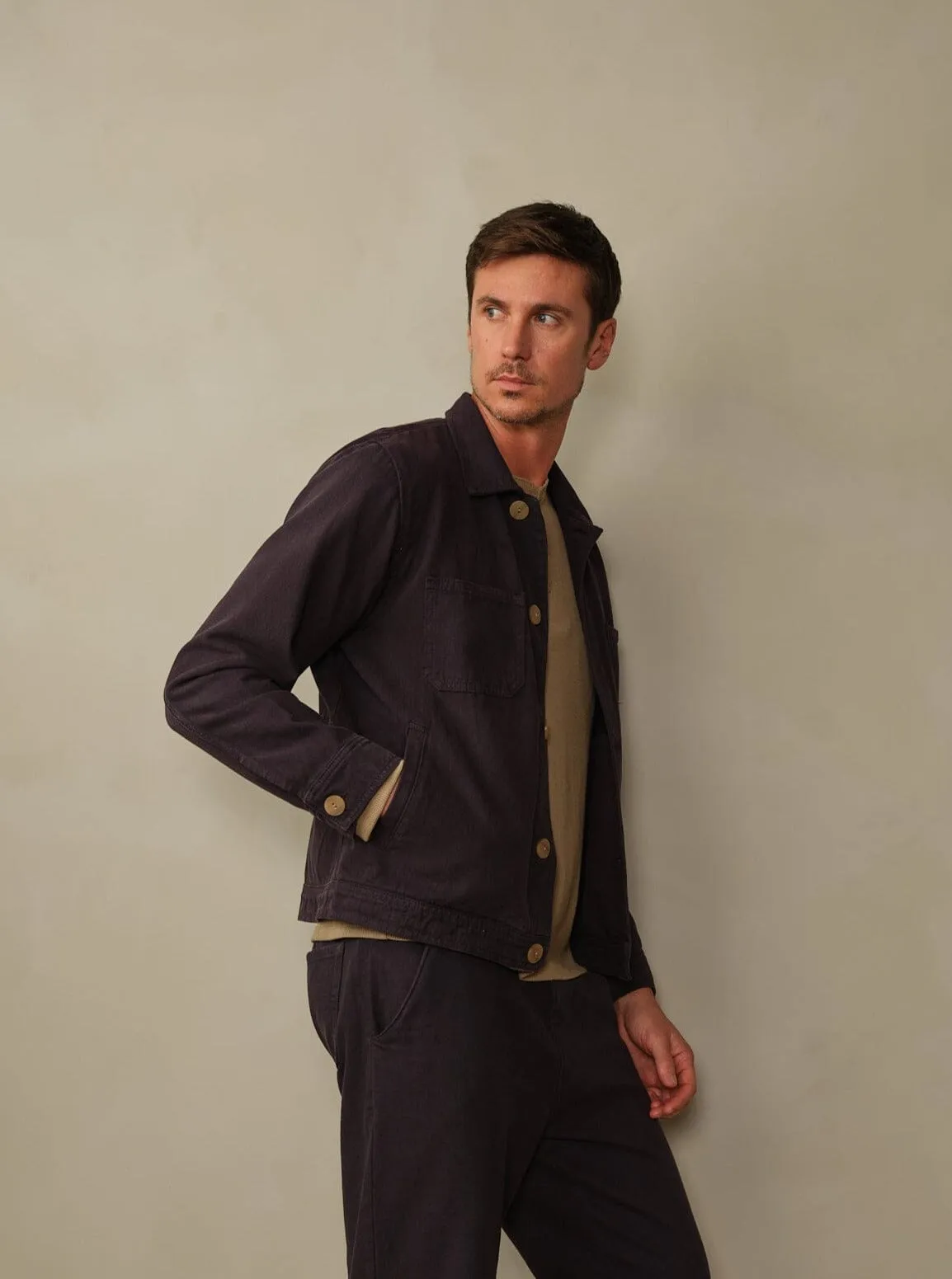 Men's Cody Recycled Cotton Jacket - Final Sale casual fashion
