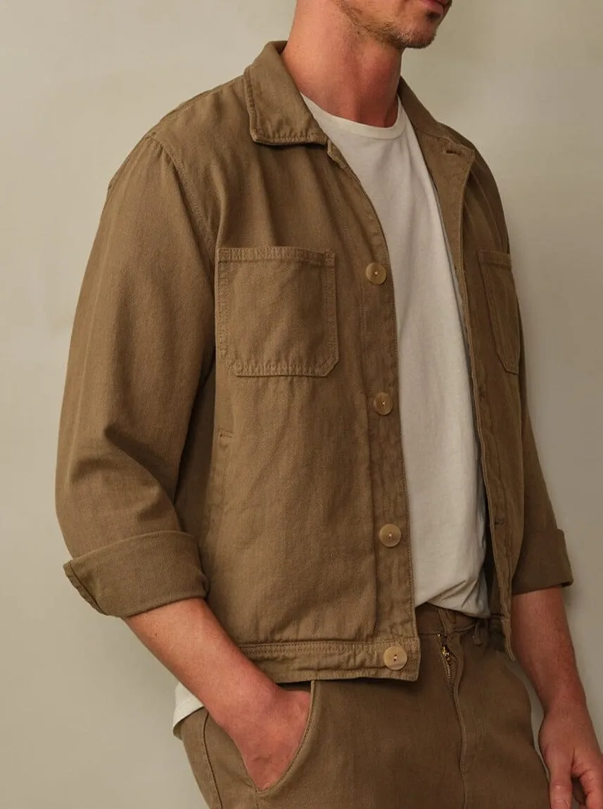 Men's Cody Recycled Cotton Jacket - Final Sale cold weather
