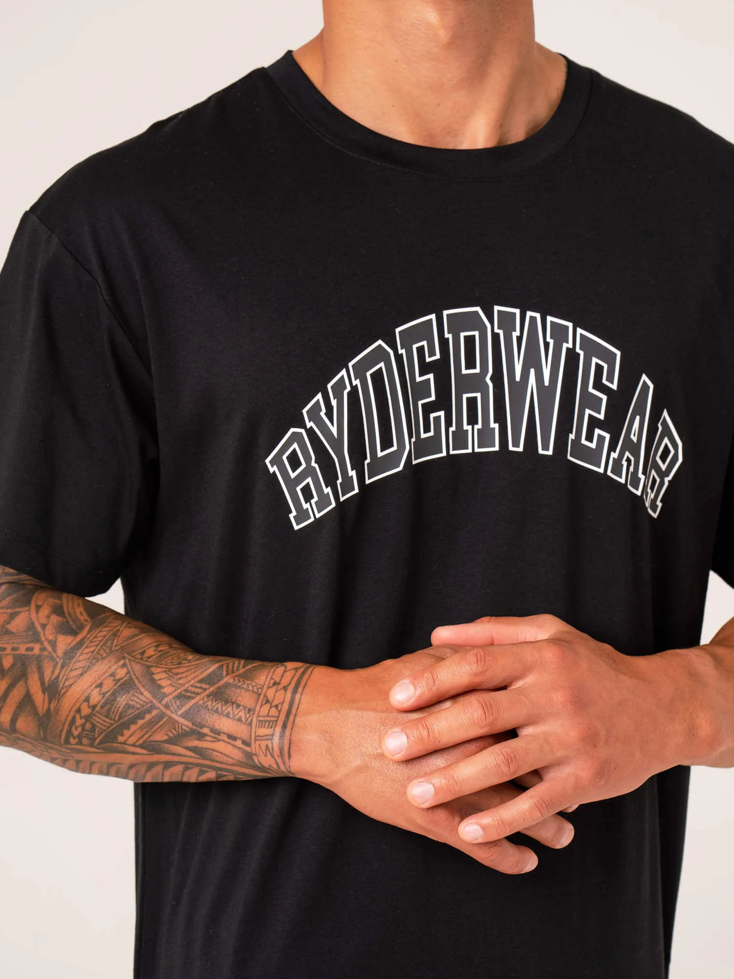 Men's Collegiate T-Shirt - Black active gear