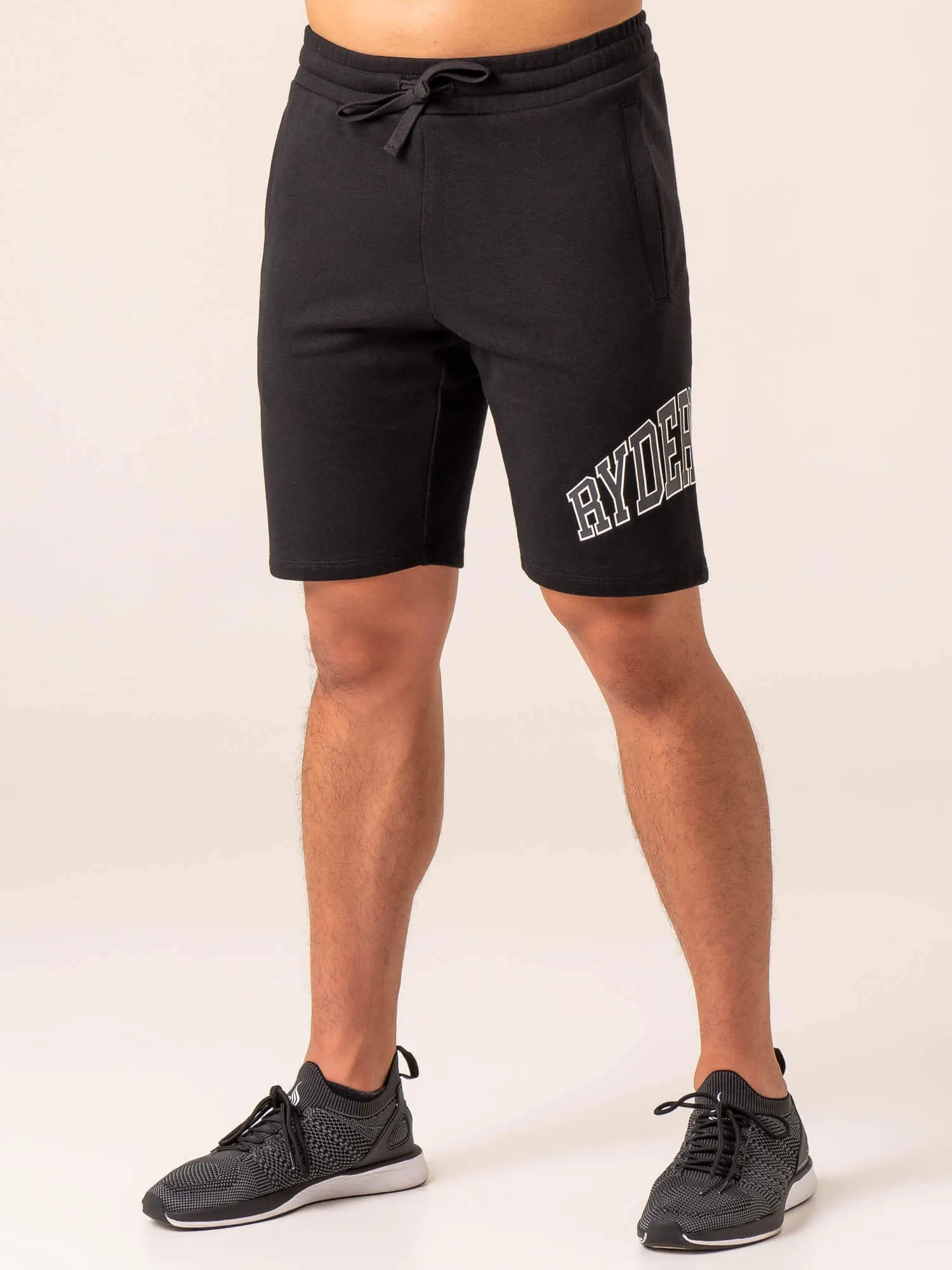 Men's Collegiate Track Short - Black energy boost
