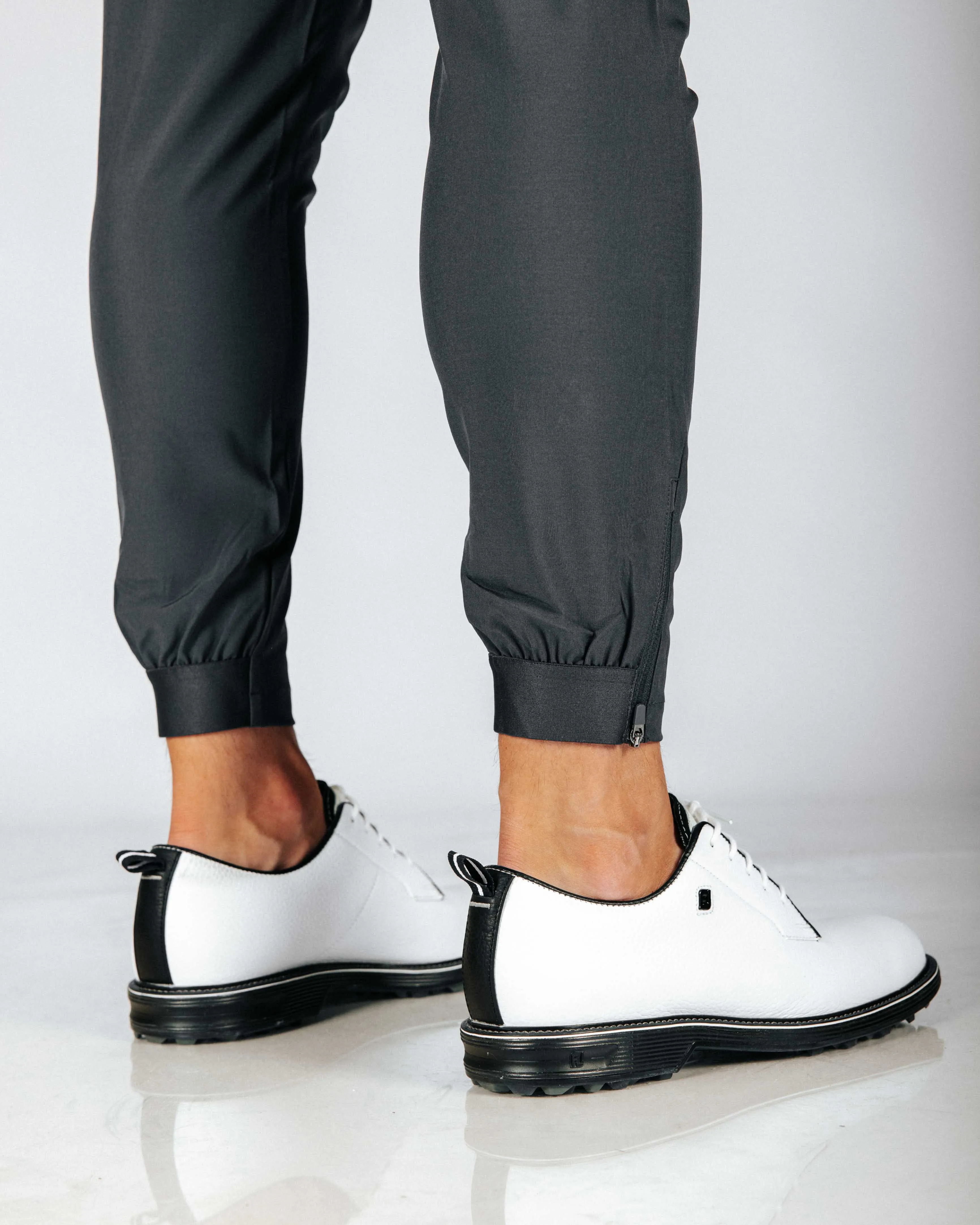 Men's Dark Gray Golf Jogger eco-friendly fabric