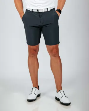 Men's Dark Gray Golf Shorts trendy match