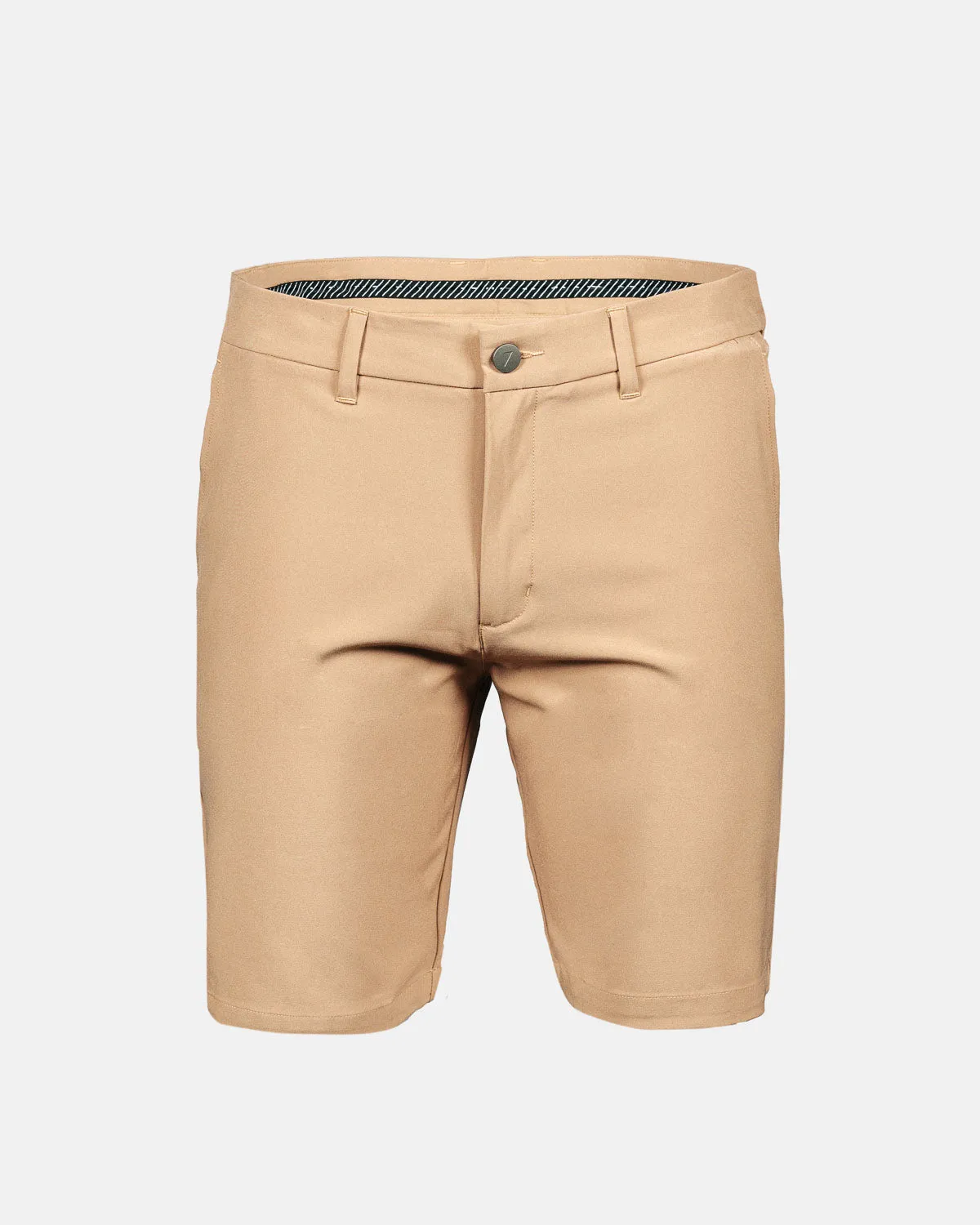 Men's Khaki Golf Shorts sport casual