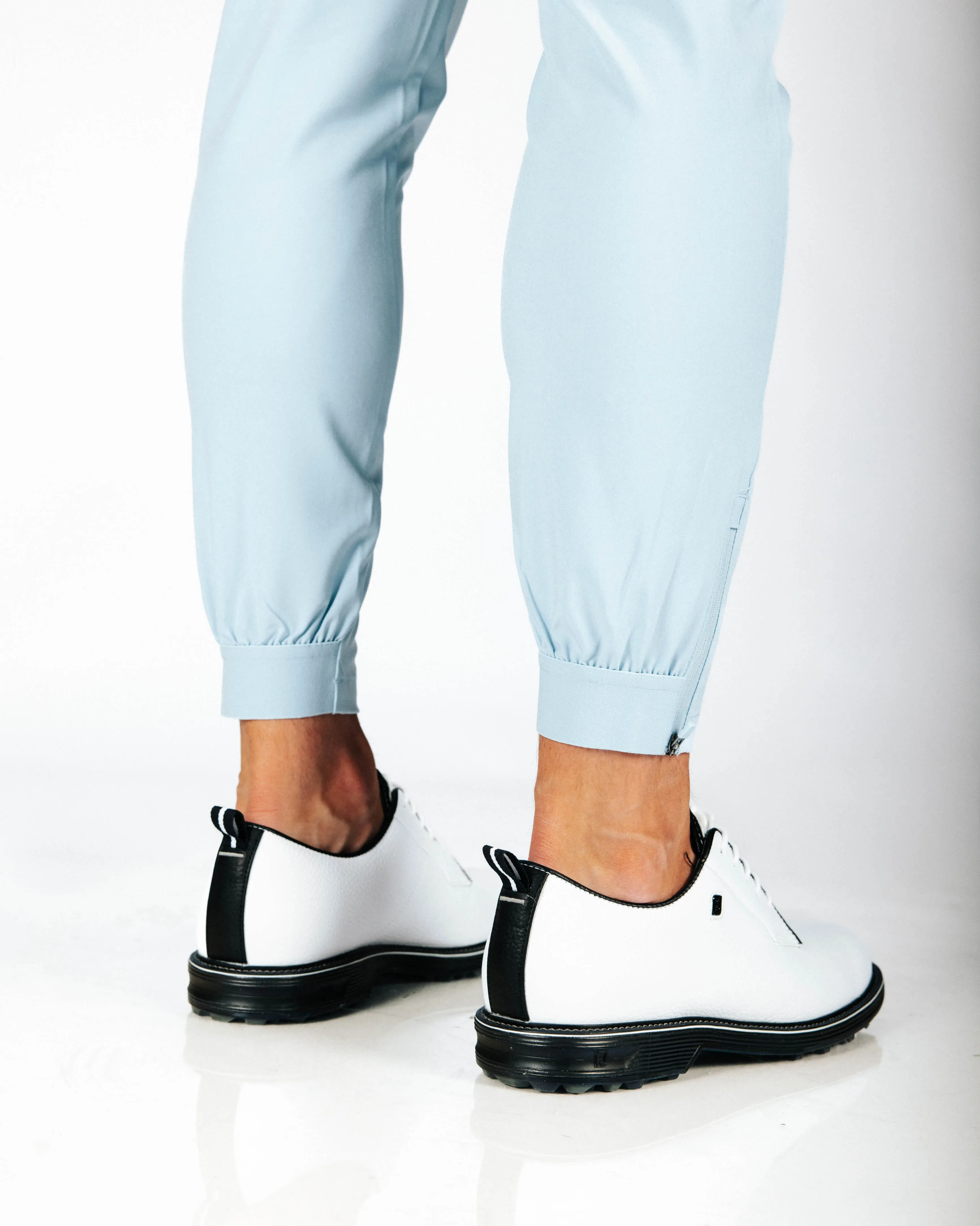 Men's Light Blue Golf Jogger outdoor exploring
