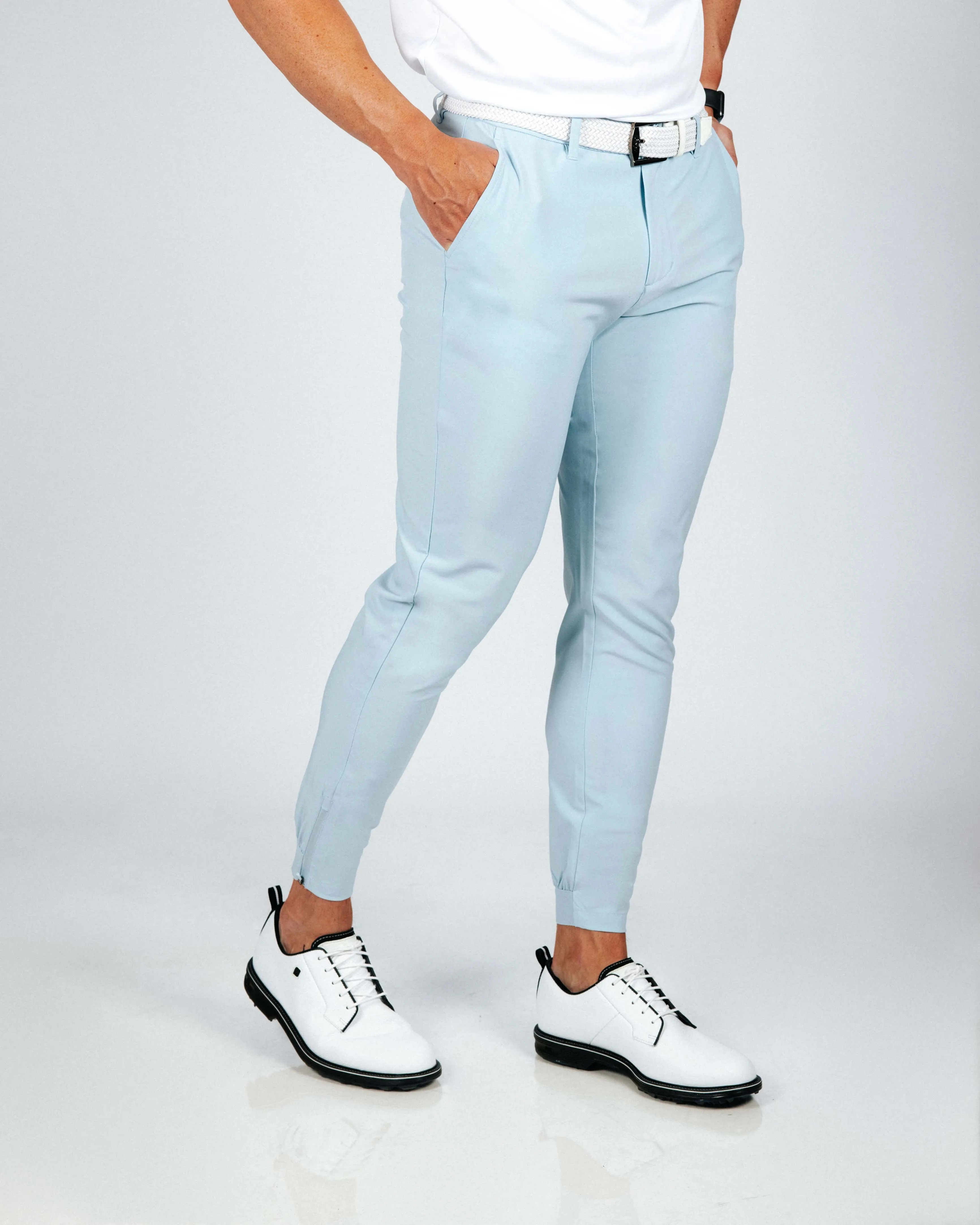 Men's Light Blue Golf Jogger light jog