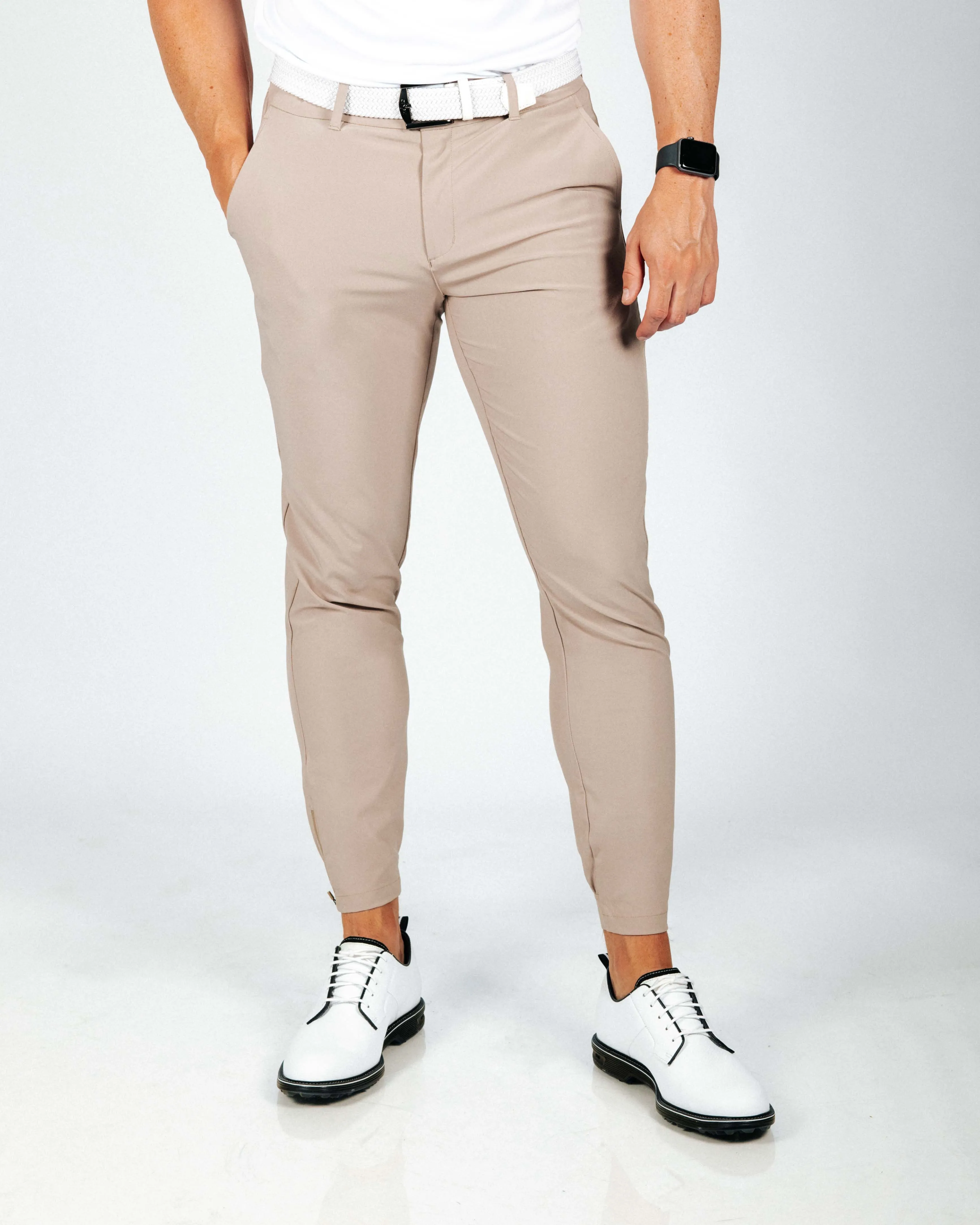 Men's Light Brown Golf Jogger casual walking